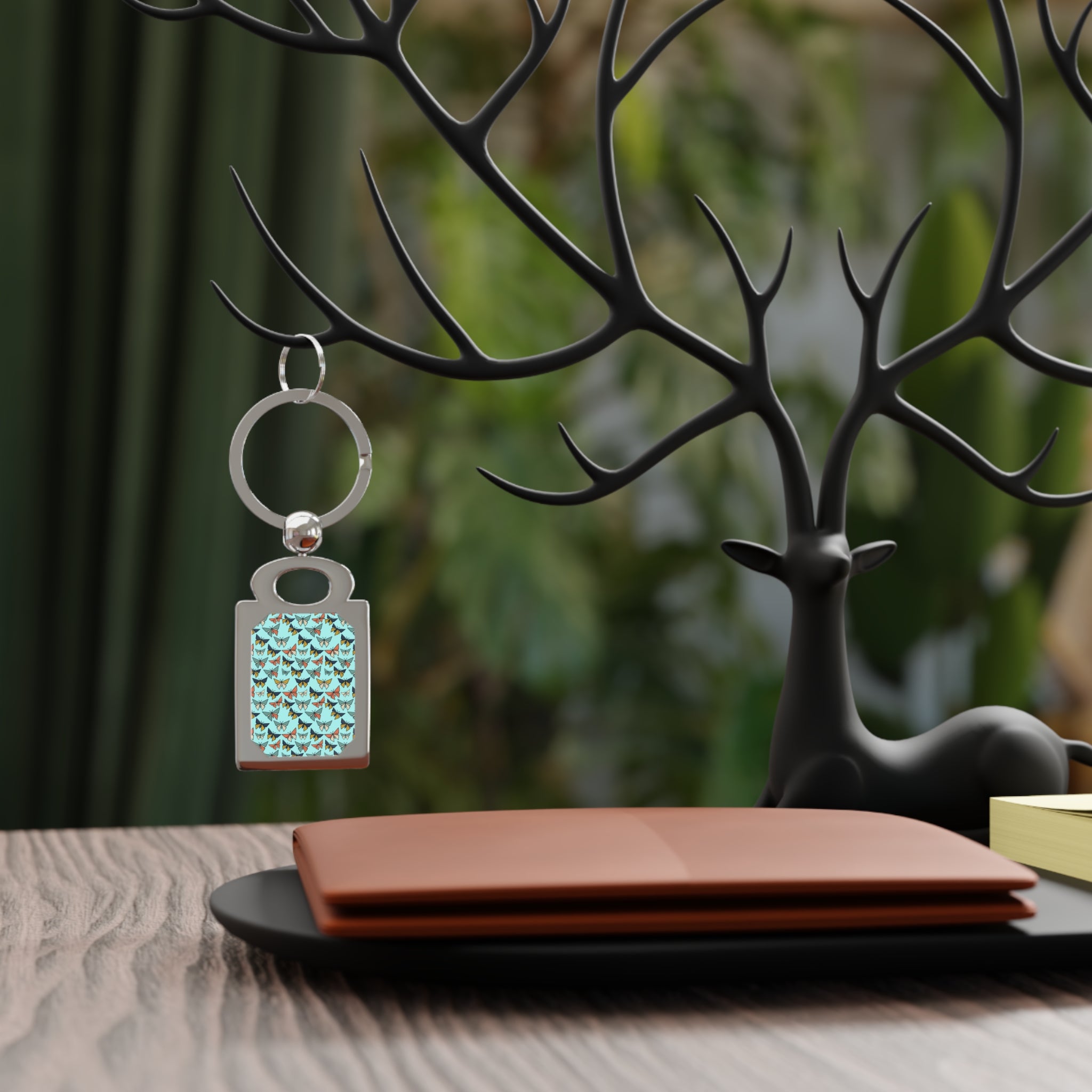 Butterfly Photo Keyring