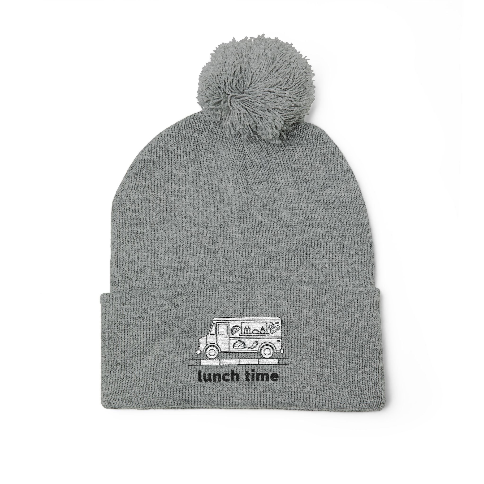 Lunch Time Pom Pom Beanie