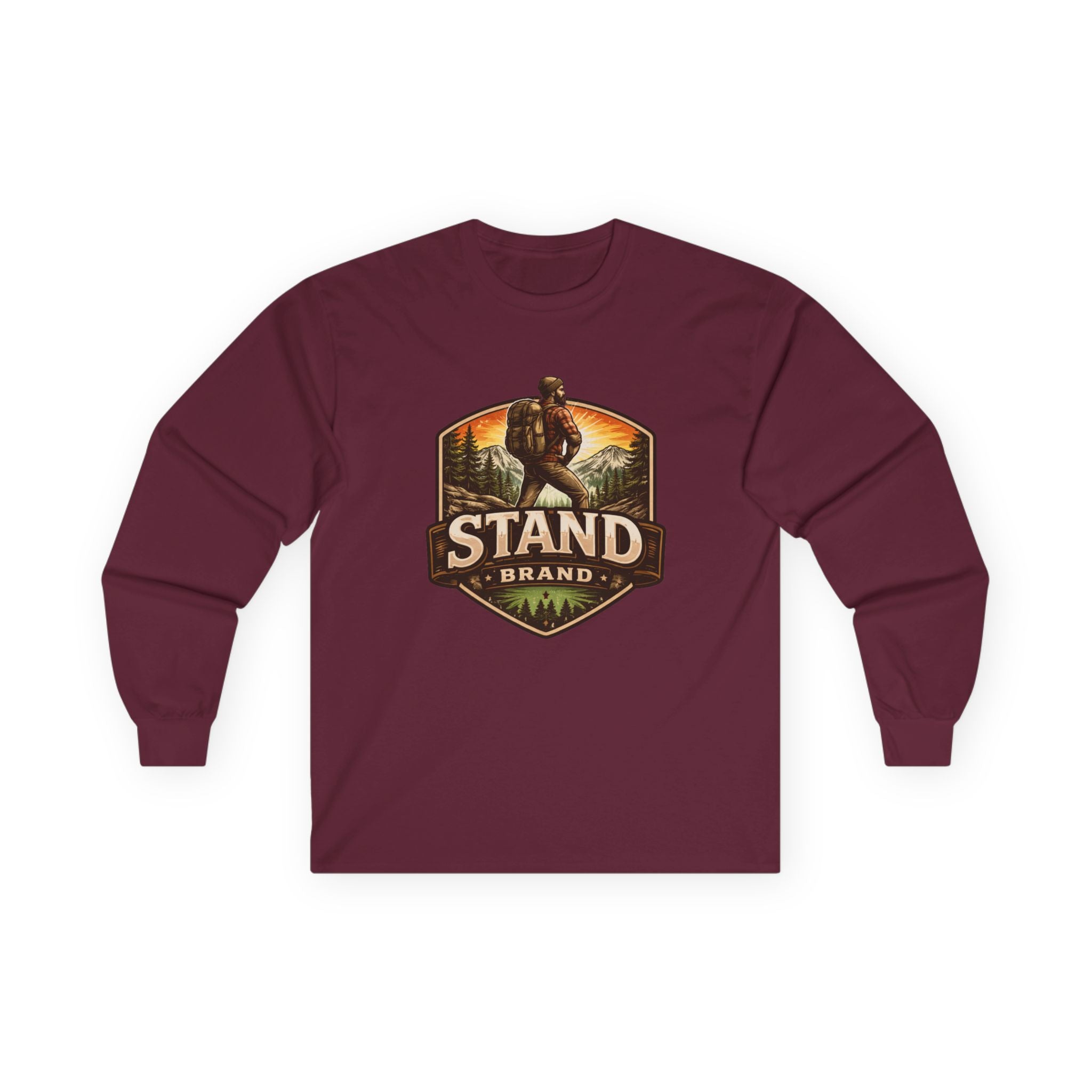 Hiker Logo Long Sleeve Tee