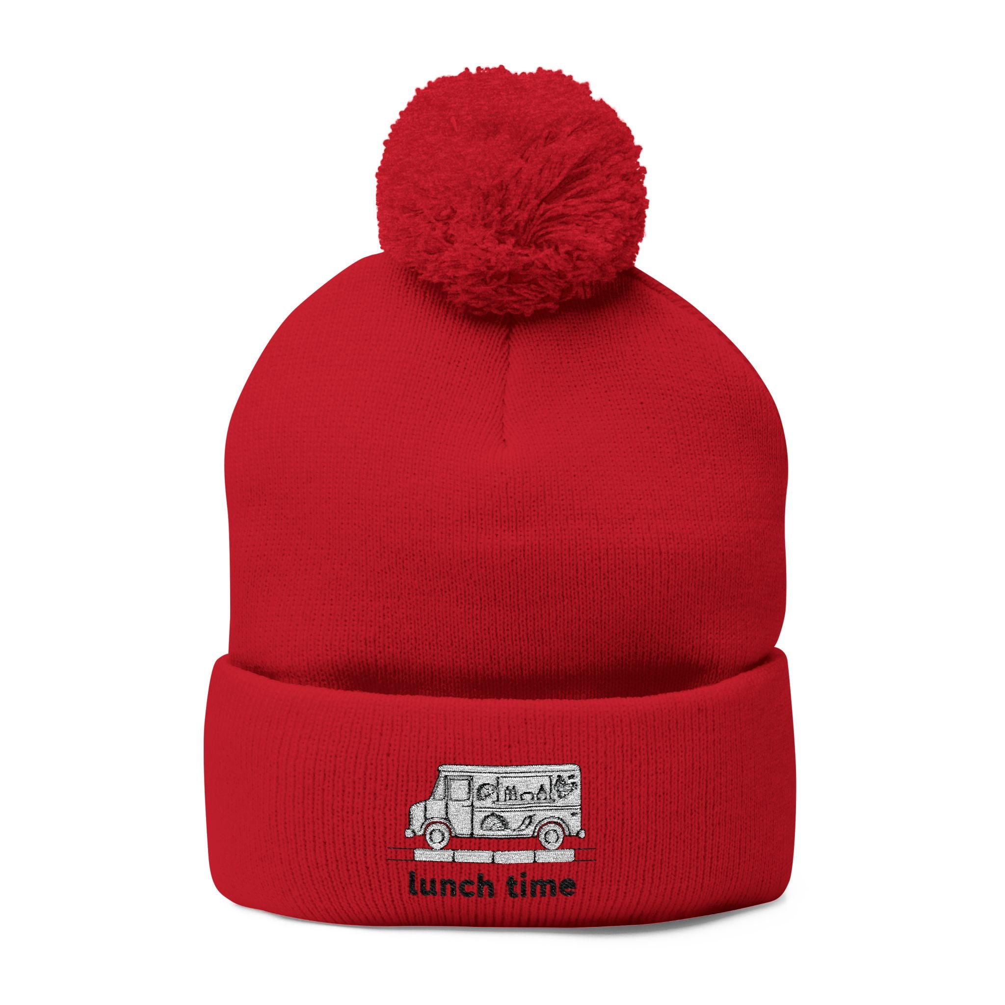 Lunch Time Pom Pom Beanie