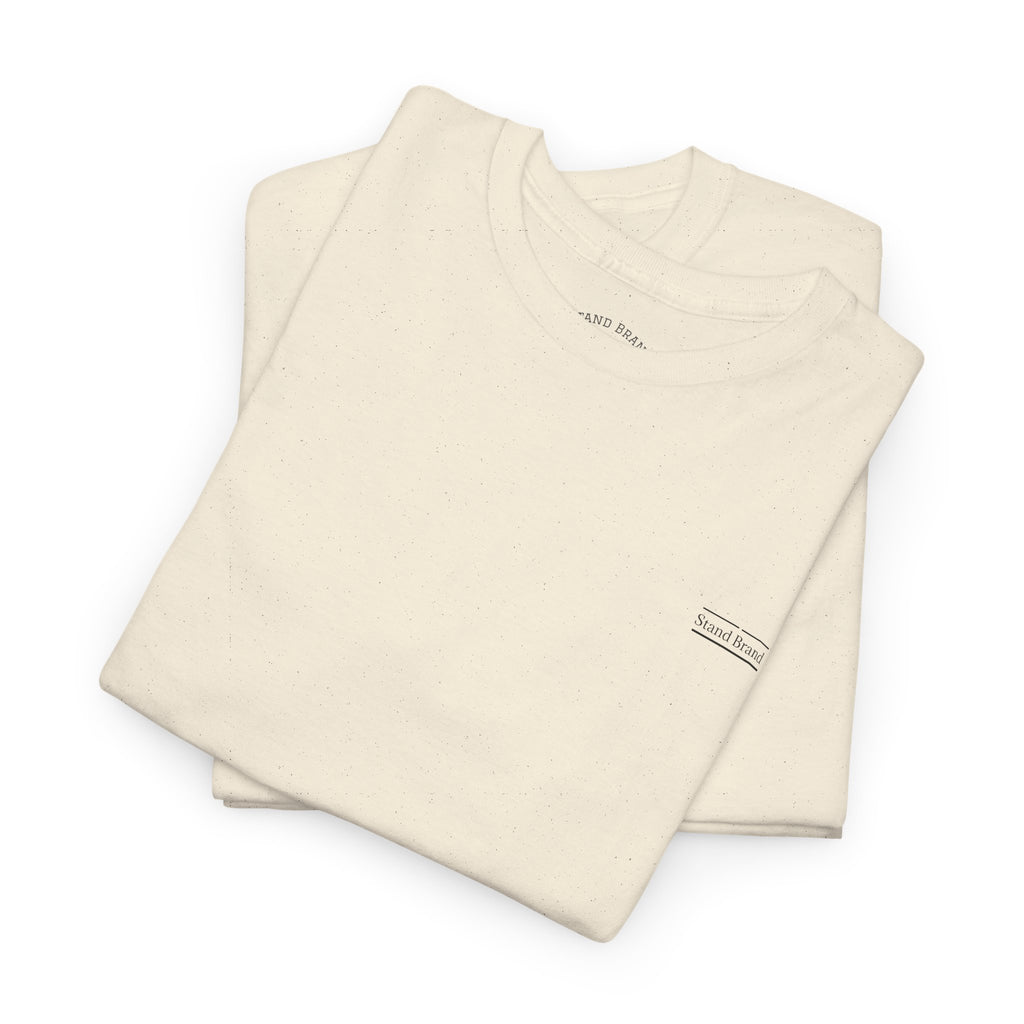 Doom Scroll Warning Tee (black logo)