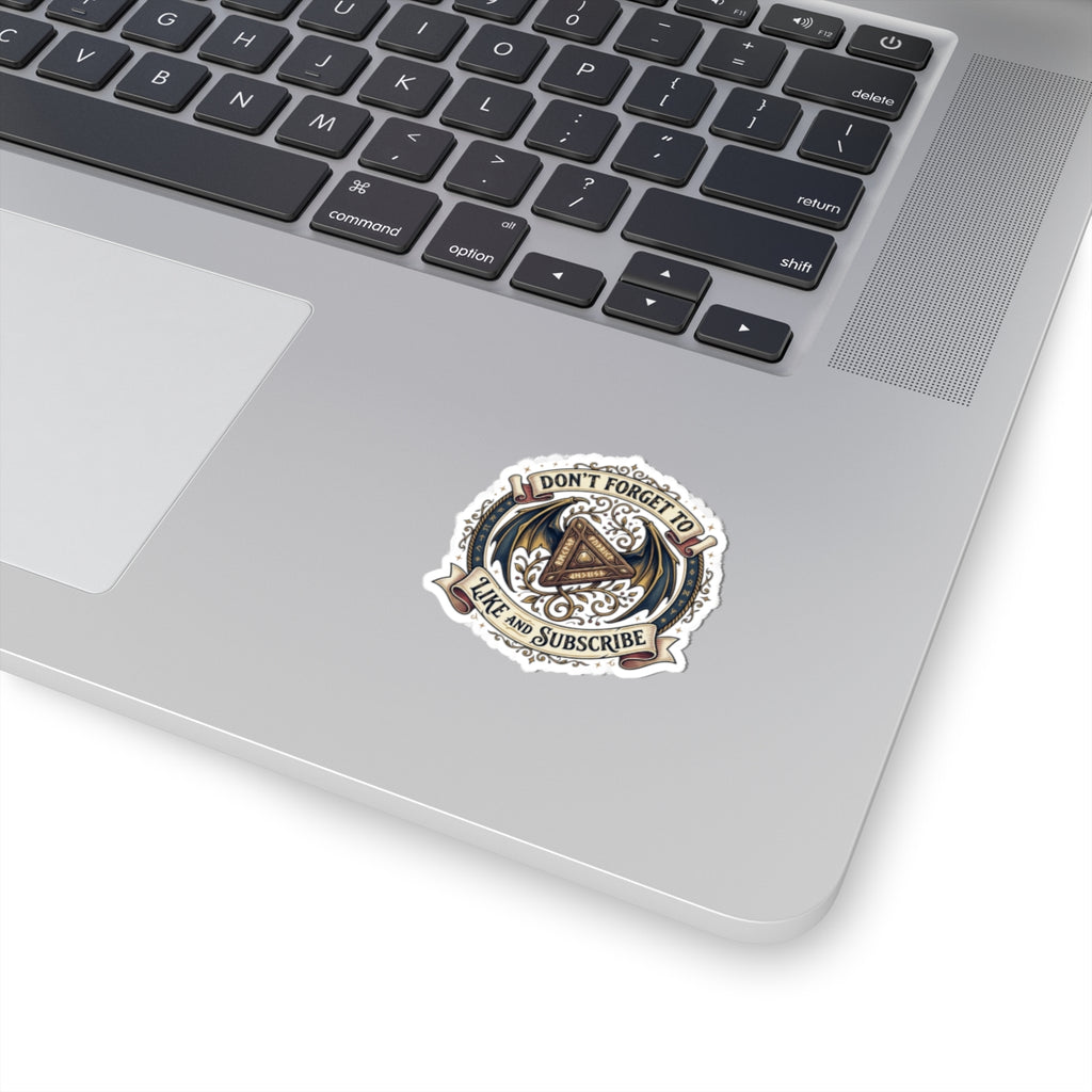 Like and Subscribe Stickers
