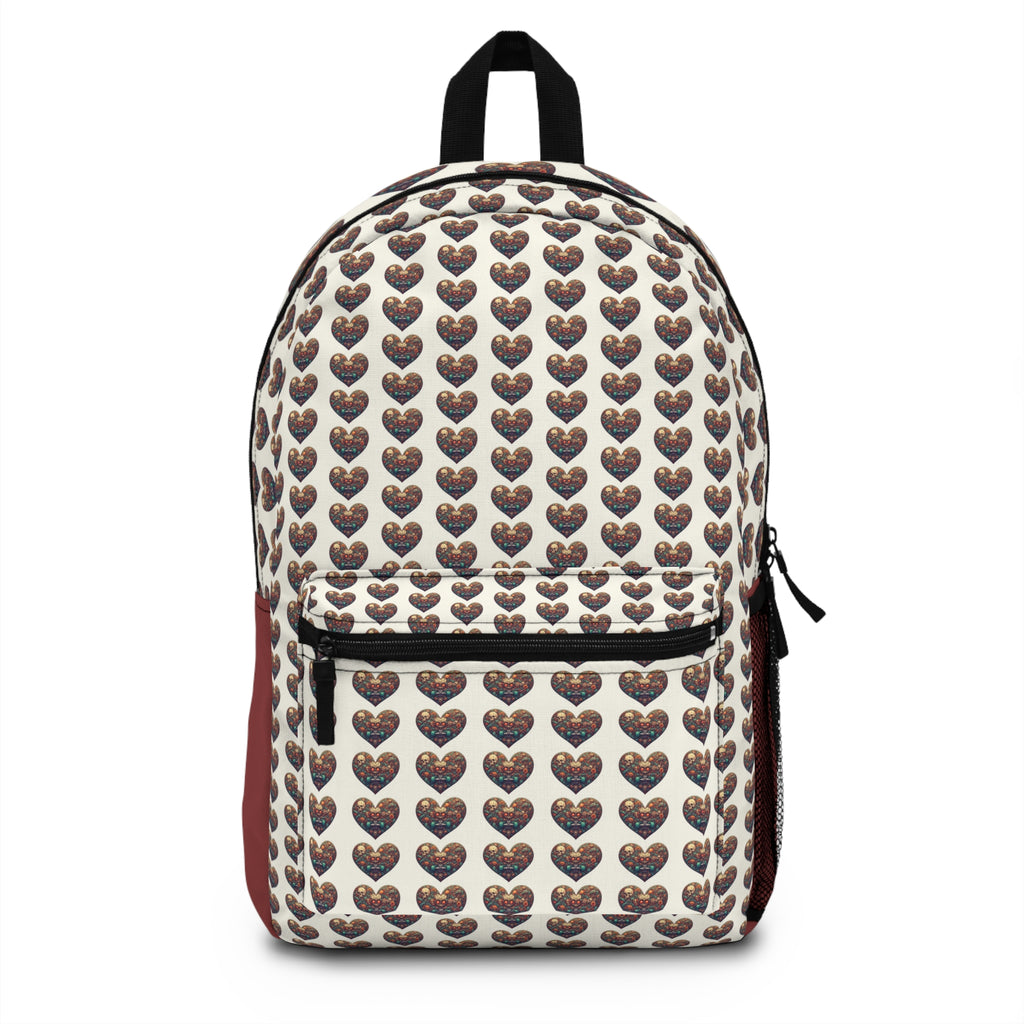 Skateboard Heart Backpack