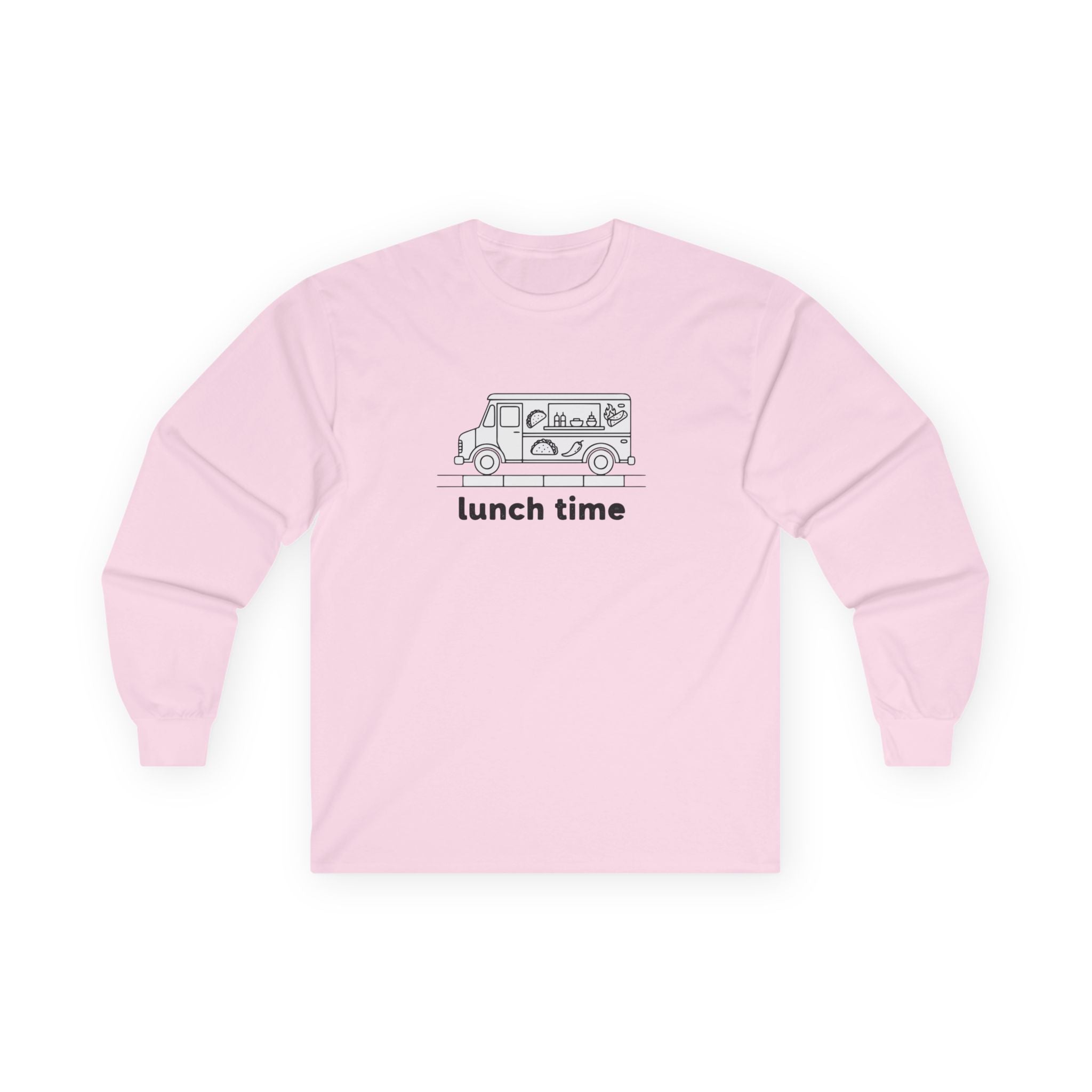 Lunch Time Ultra Cotton Long Sleeve Tee