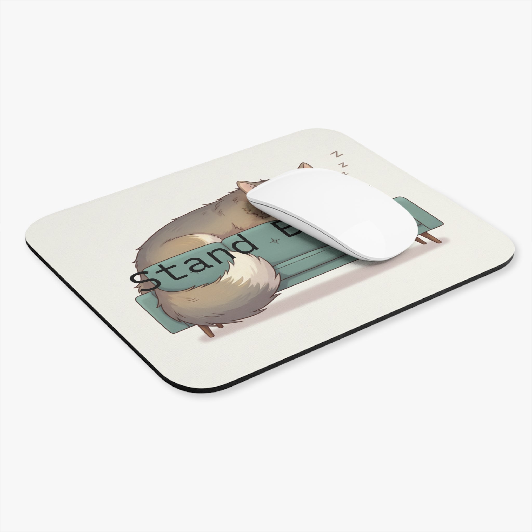 Couch Nap Mouse Pad (Rectangle)