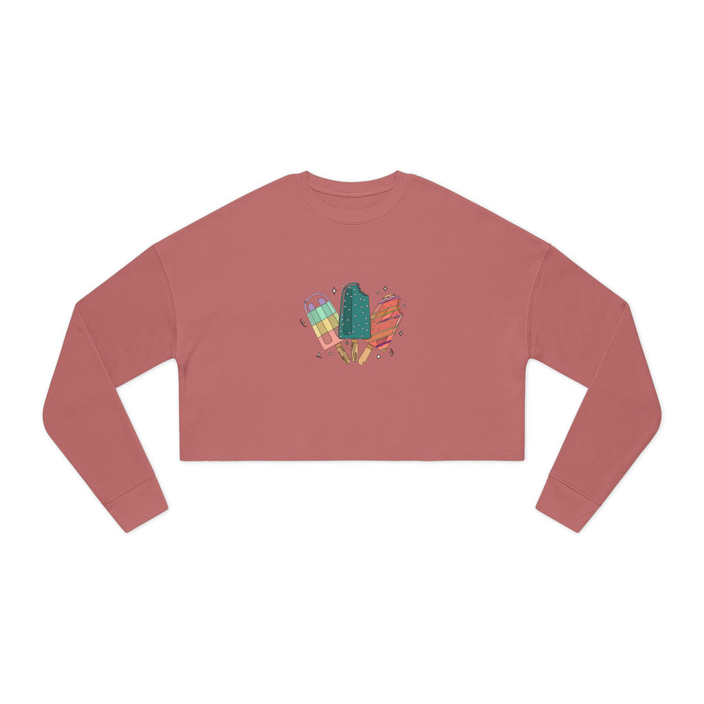 Ice Pop Cropped Sweatshirt