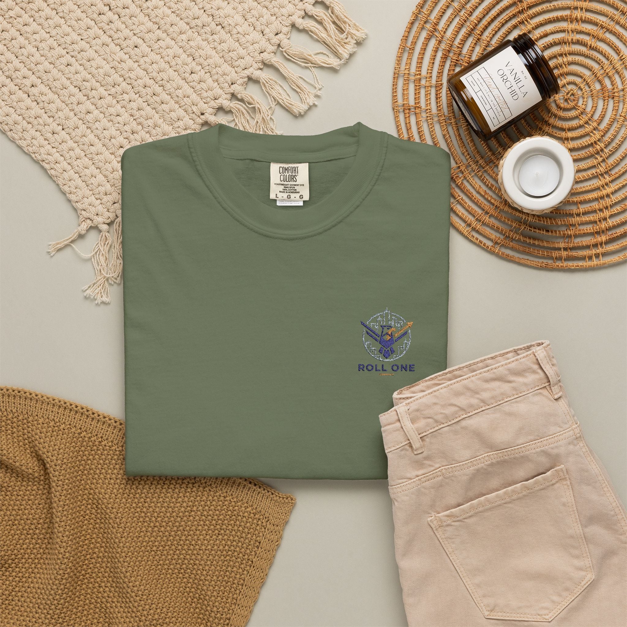 Roll One T-shirt (Embroidered)