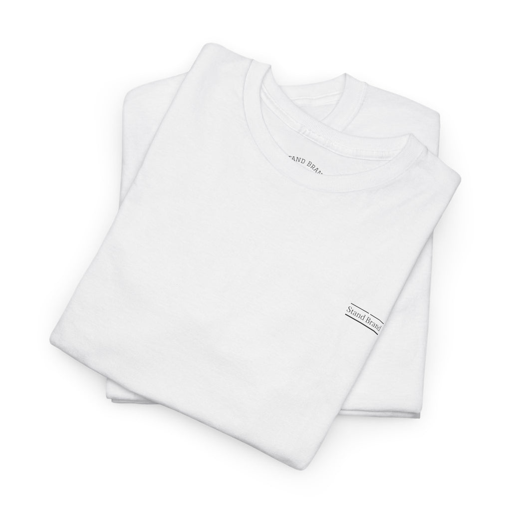 Doom Scroll Warning Tee (black logo)