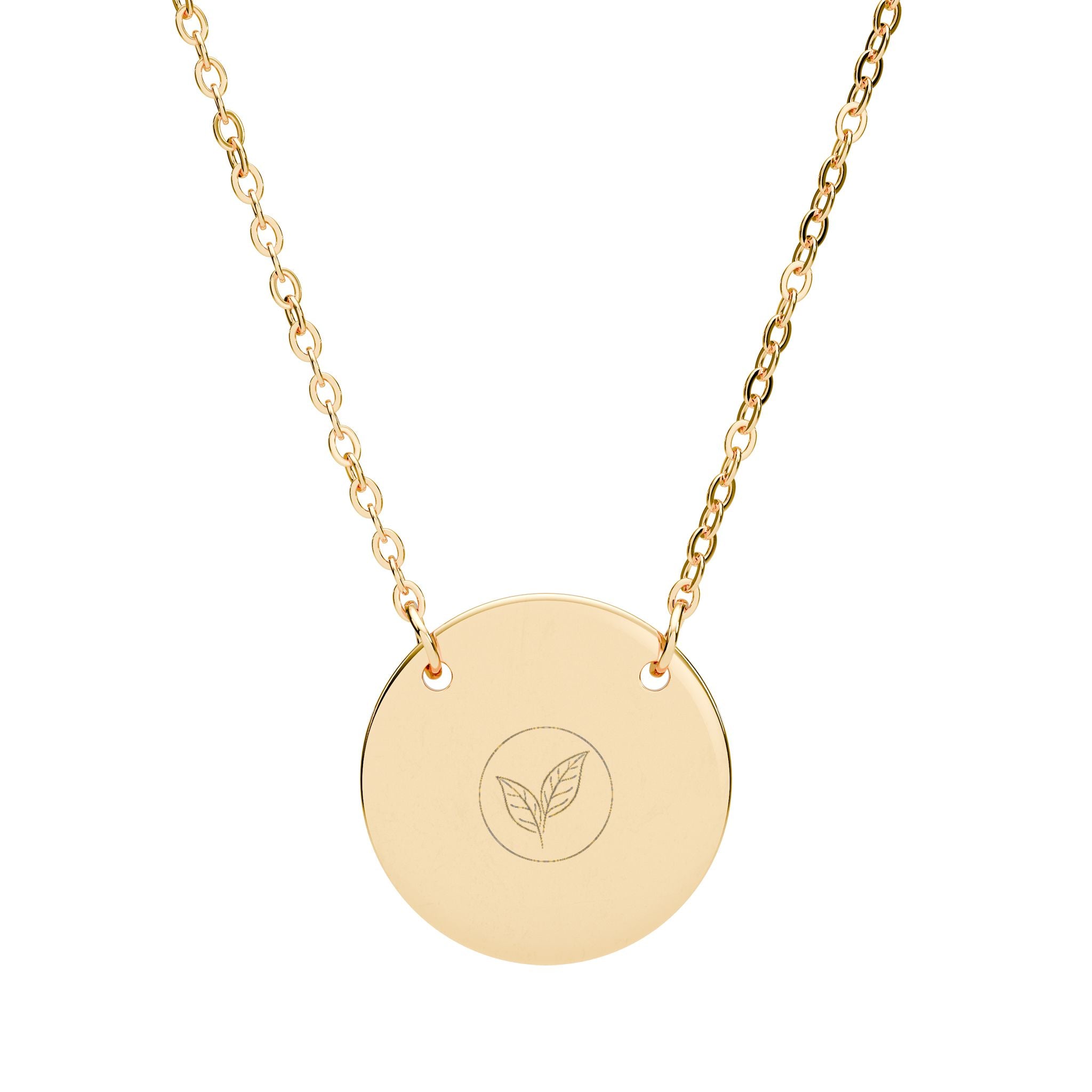 Circle Necklace (Engraving)