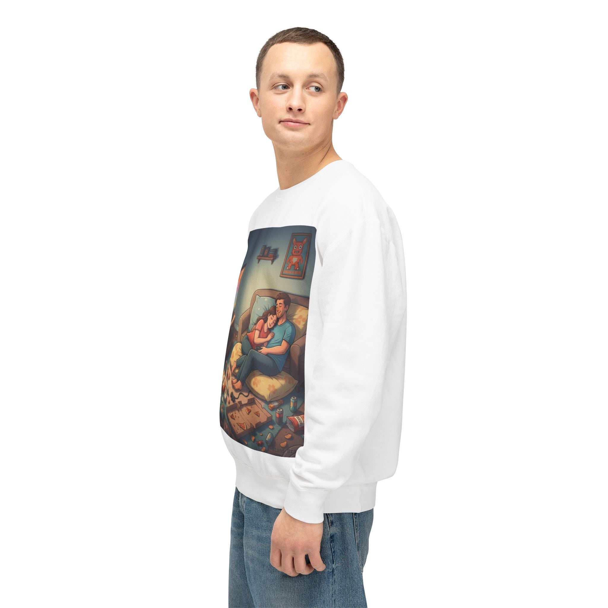 Gamer Couple Crewneck Sweatshirt