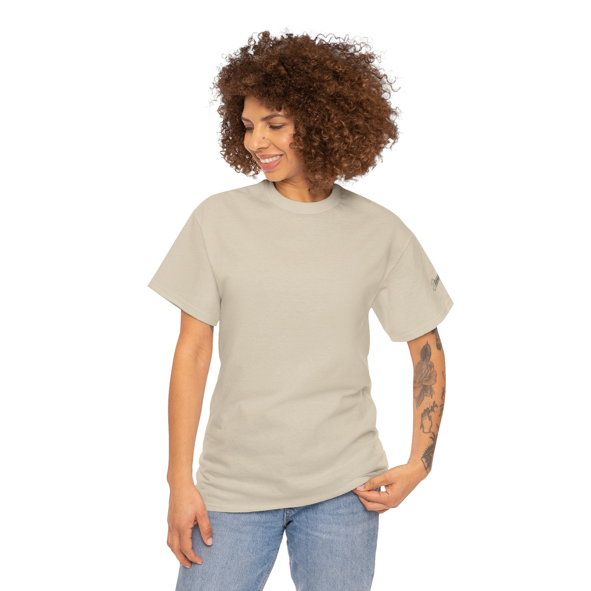 Sleeve Branded Blank Tee