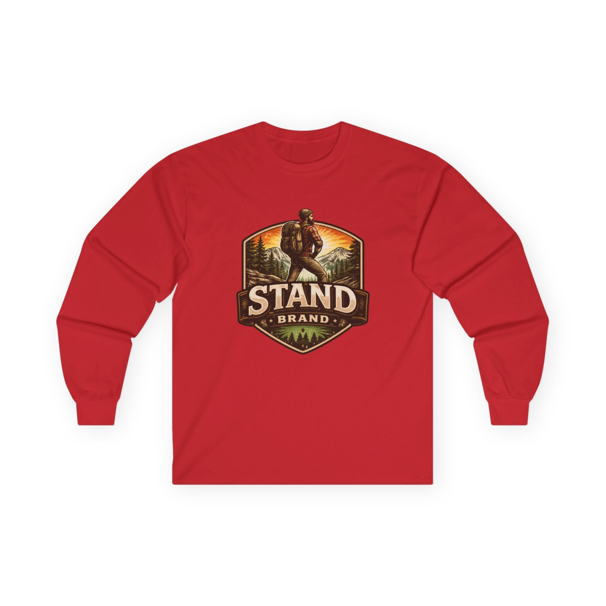 Hiker Logo Long Sleeve Tee