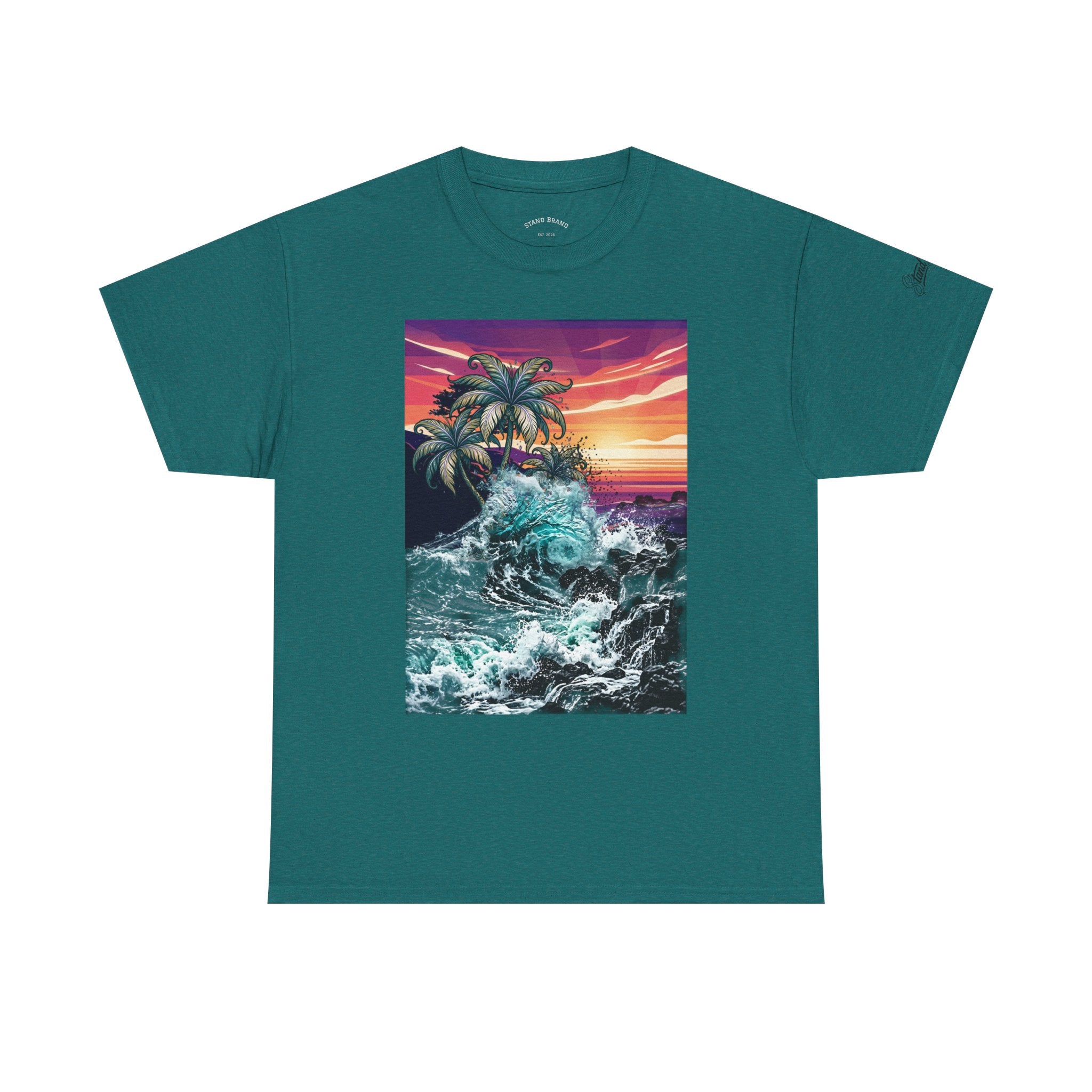 Beach Day Collage Tee