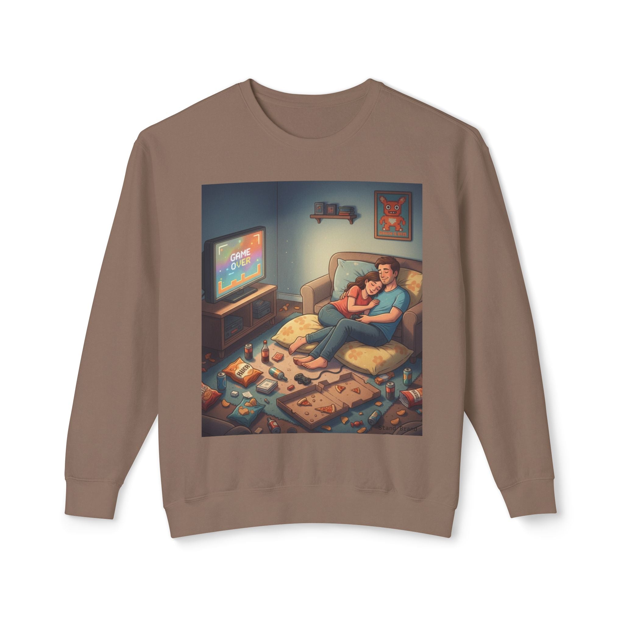 Gamer Couple Crewneck Sweatshirt