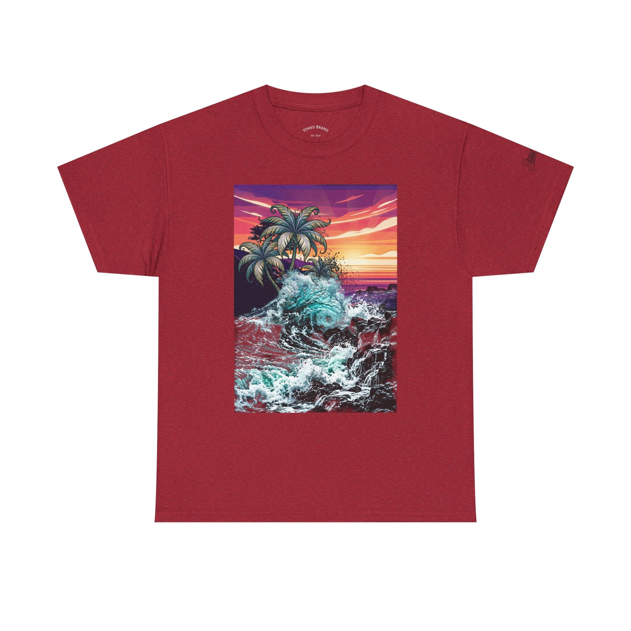 Beach Day Collage Tee