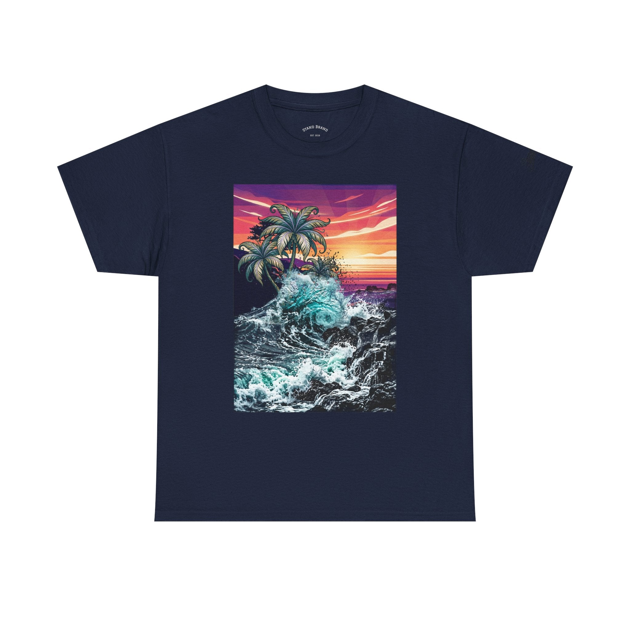 Beach Day Collage Tee