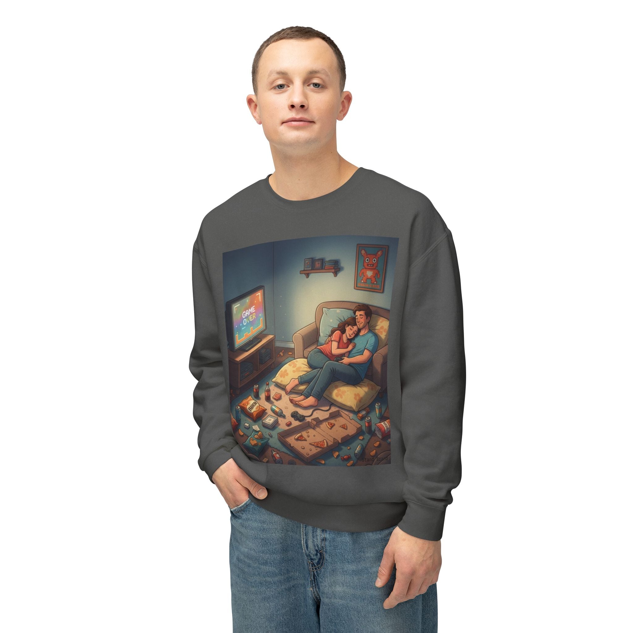 Gamer Couple Crewneck Sweatshirt