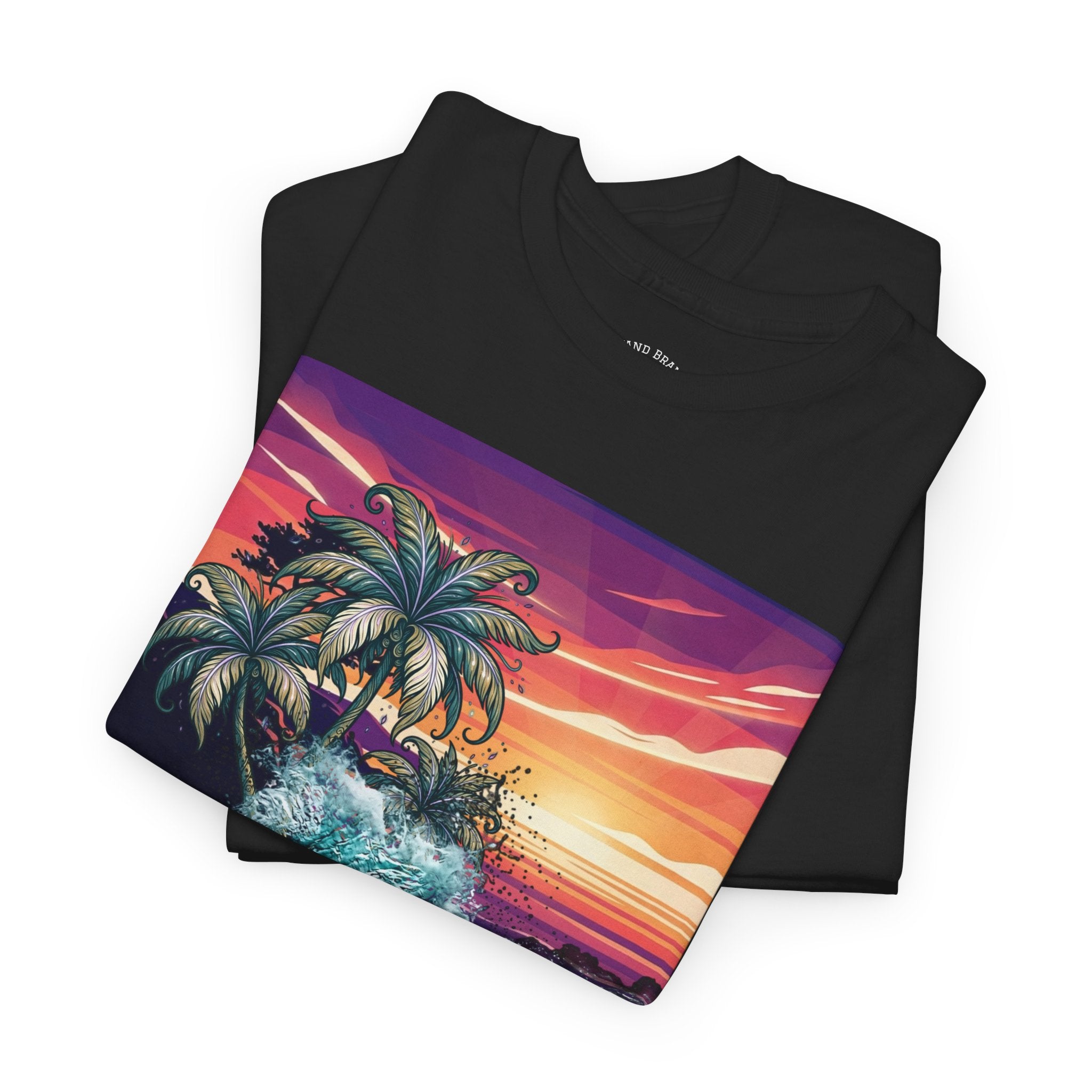 Beach Day Collage Tee
