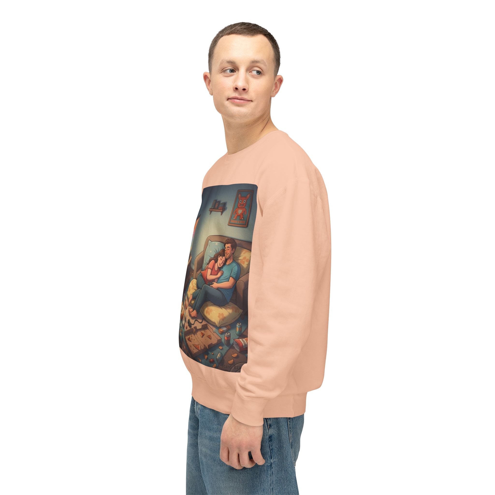 Gamer Couple Crewneck Sweatshirt