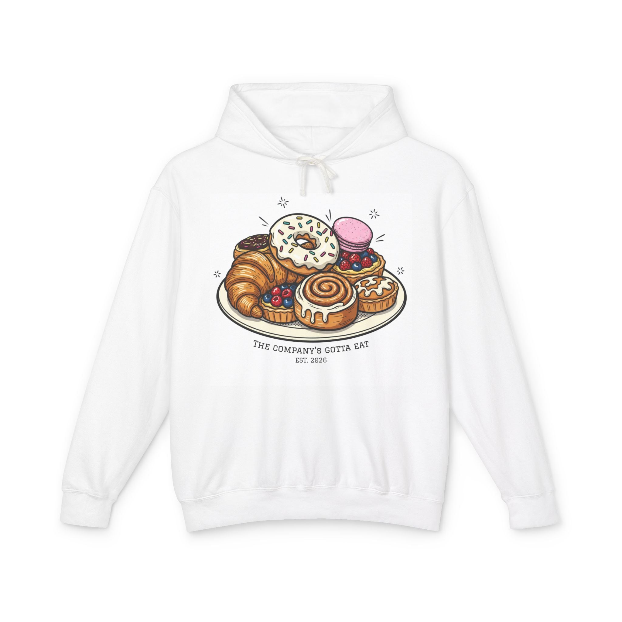 Unisex Lightweight Hooded Sweatshirt