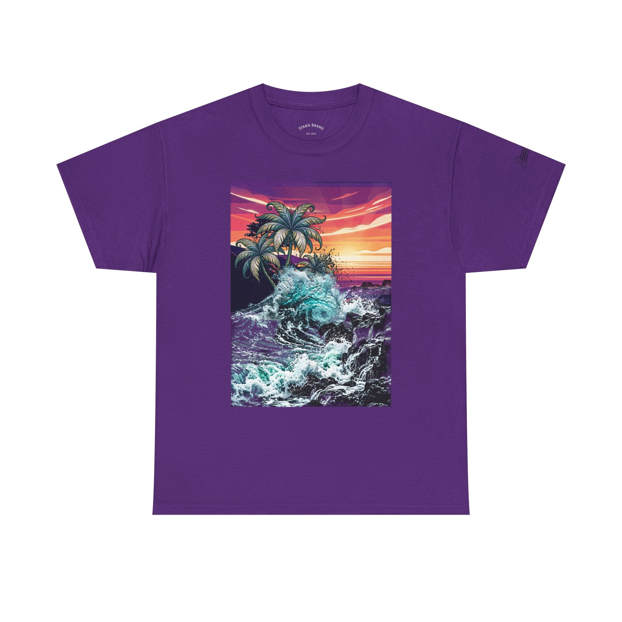 Beach Day Collage Tee