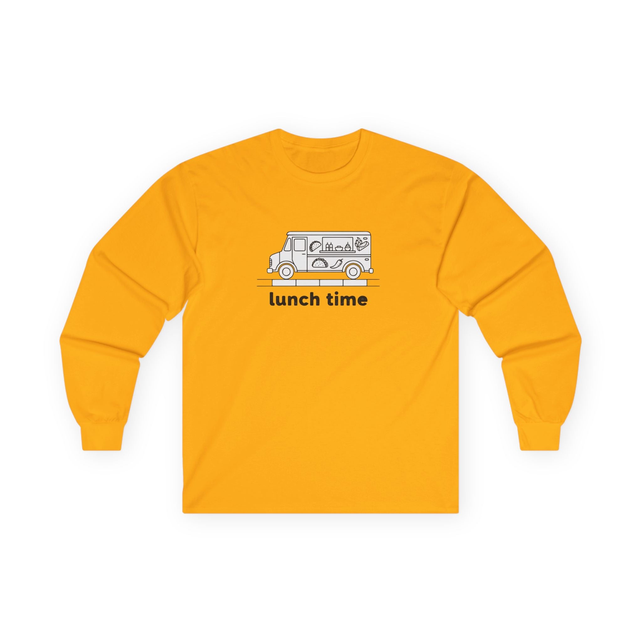 Lunch Time Ultra Cotton Long Sleeve Tee