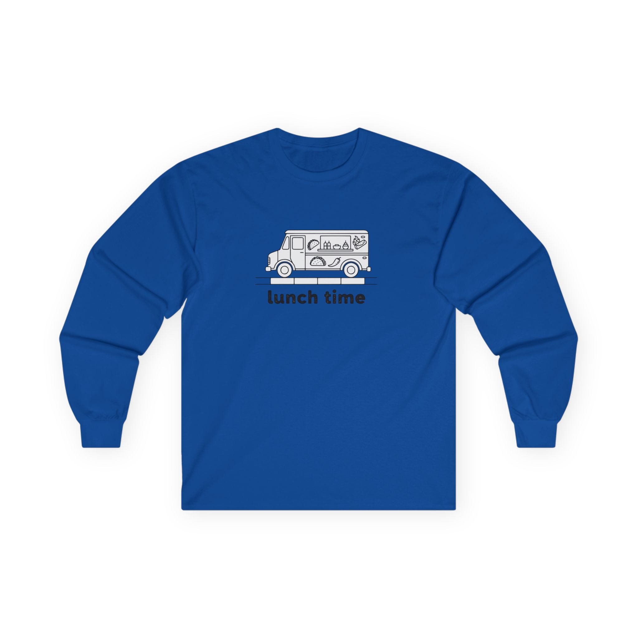 Lunch Time Ultra Cotton Long Sleeve Tee
