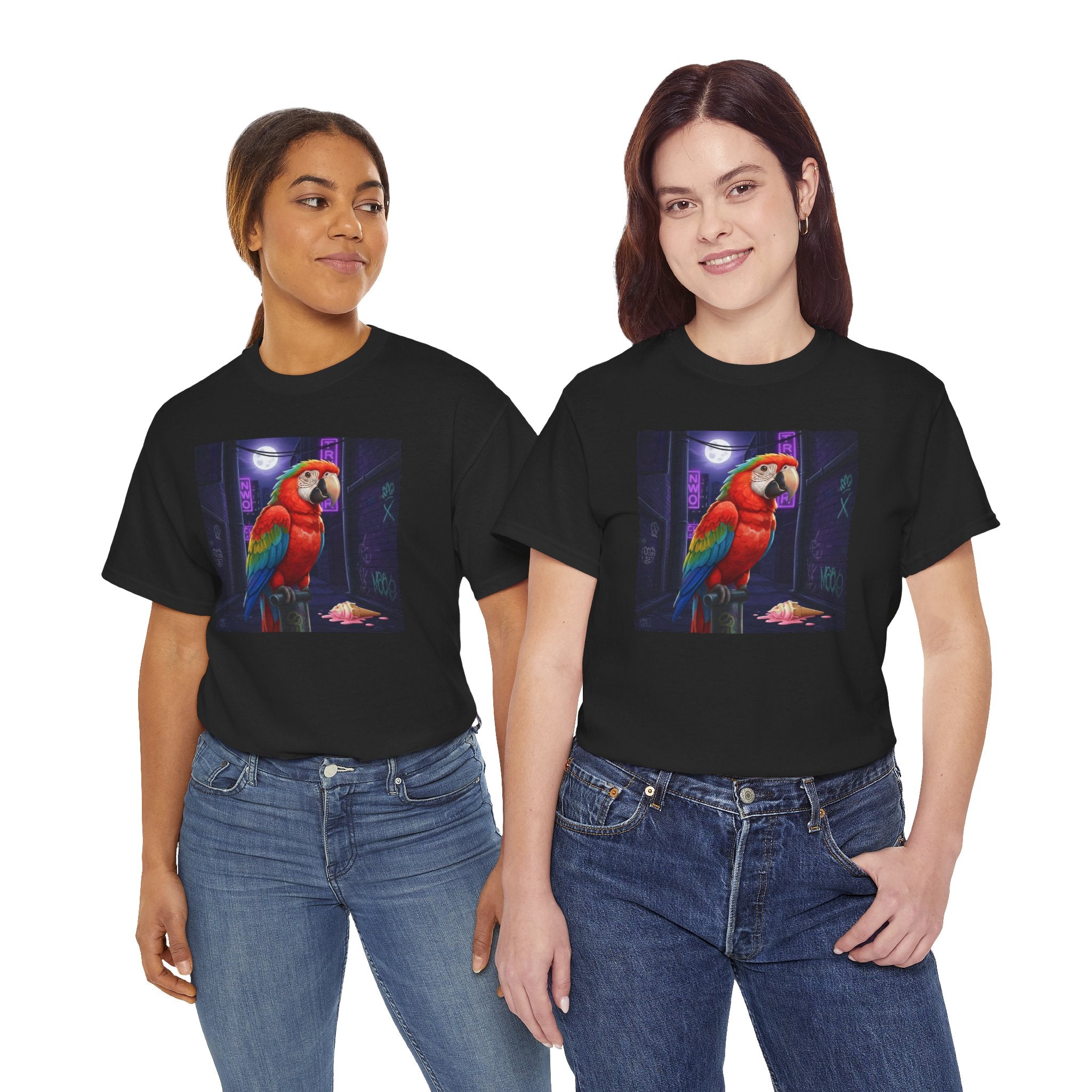 Parrot in an Alley Tee