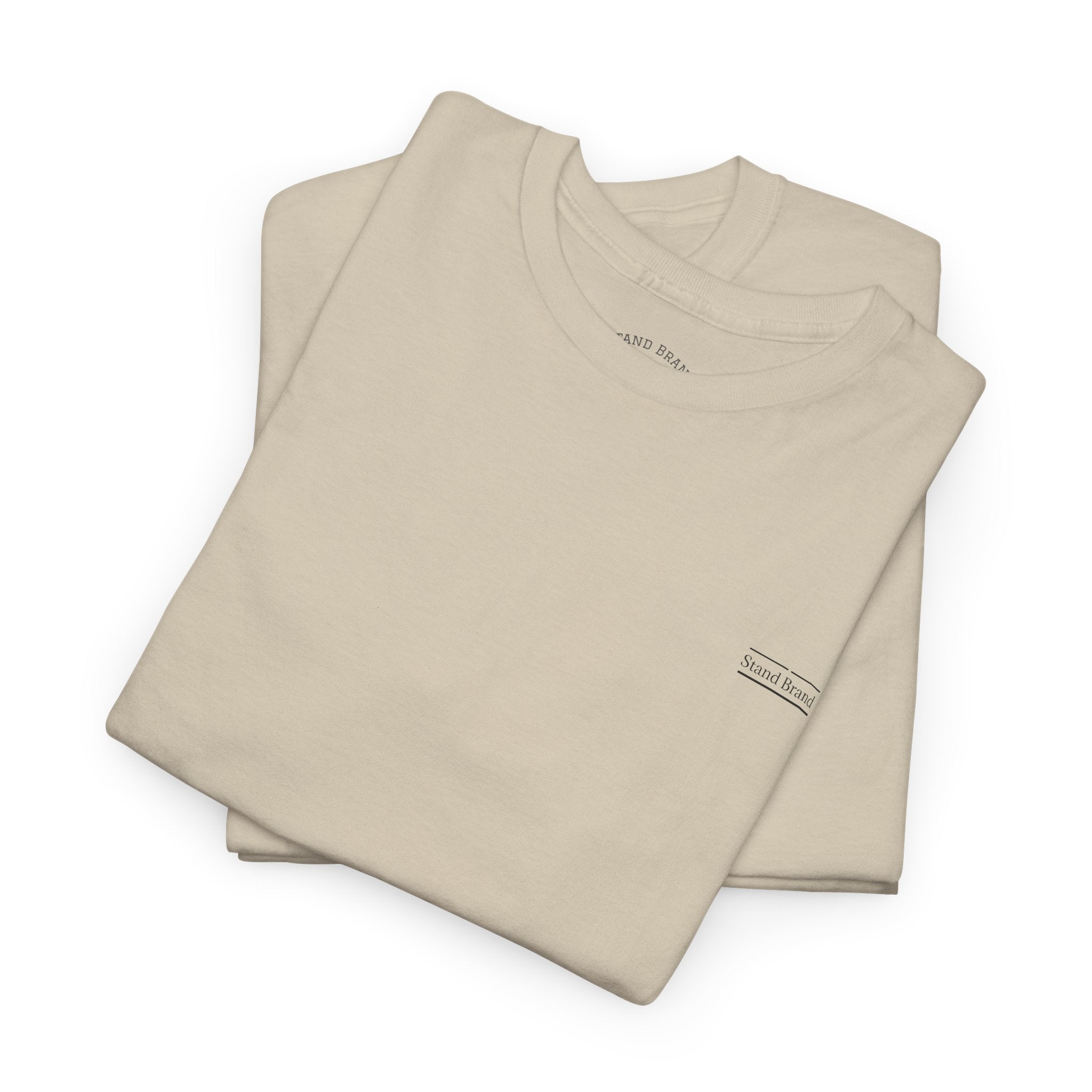 Doom Scroll Warning Tee (black logo)