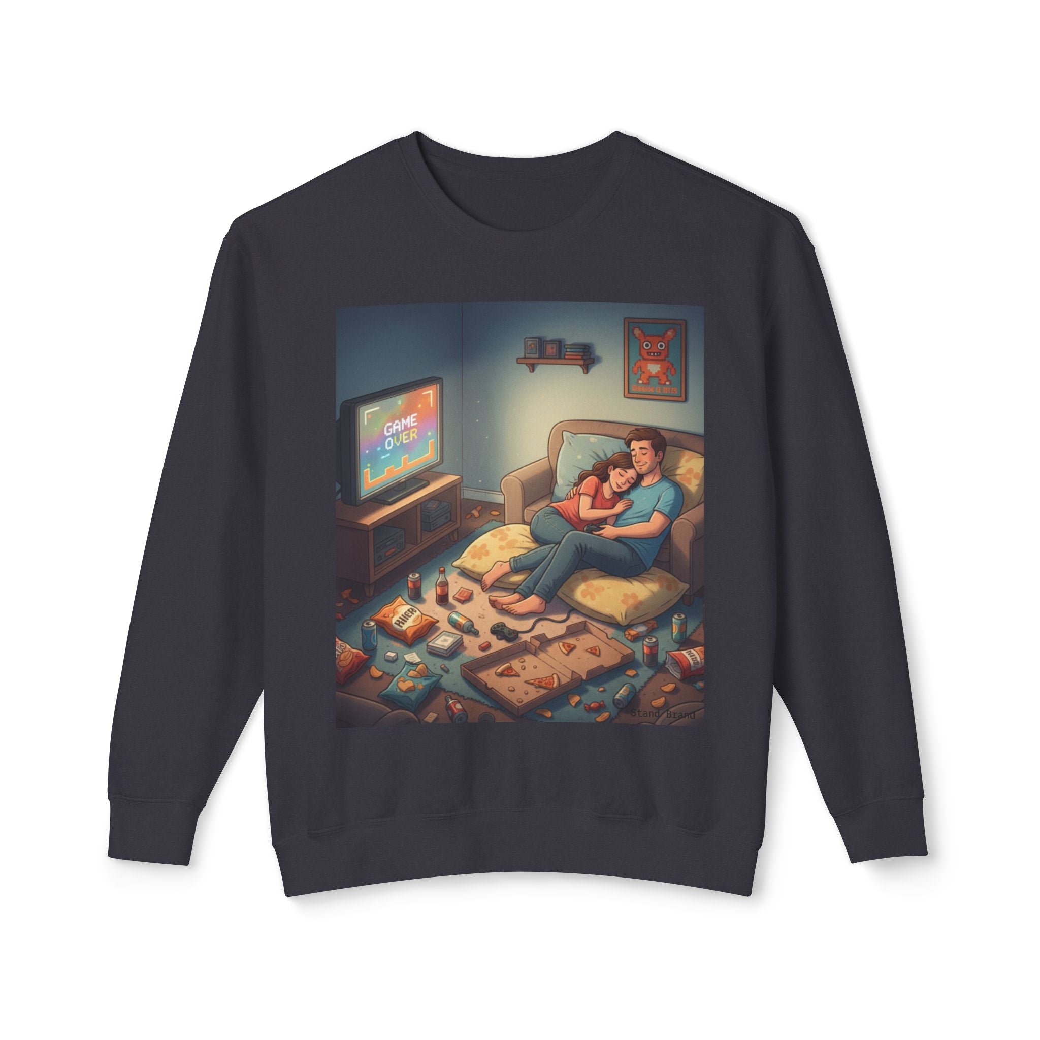 Gamer Couple Crewneck Sweatshirt
