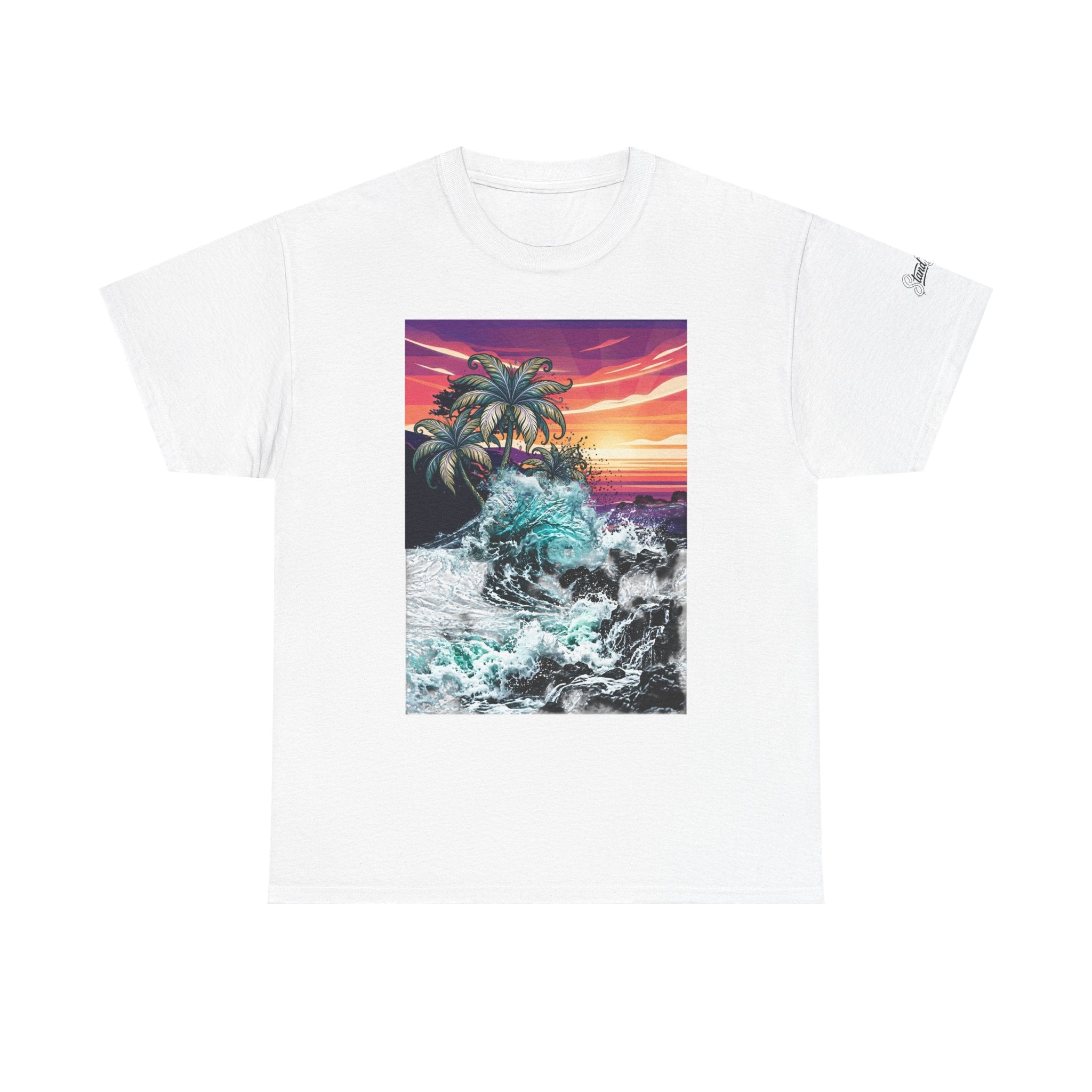 Beach Day Collage Tee