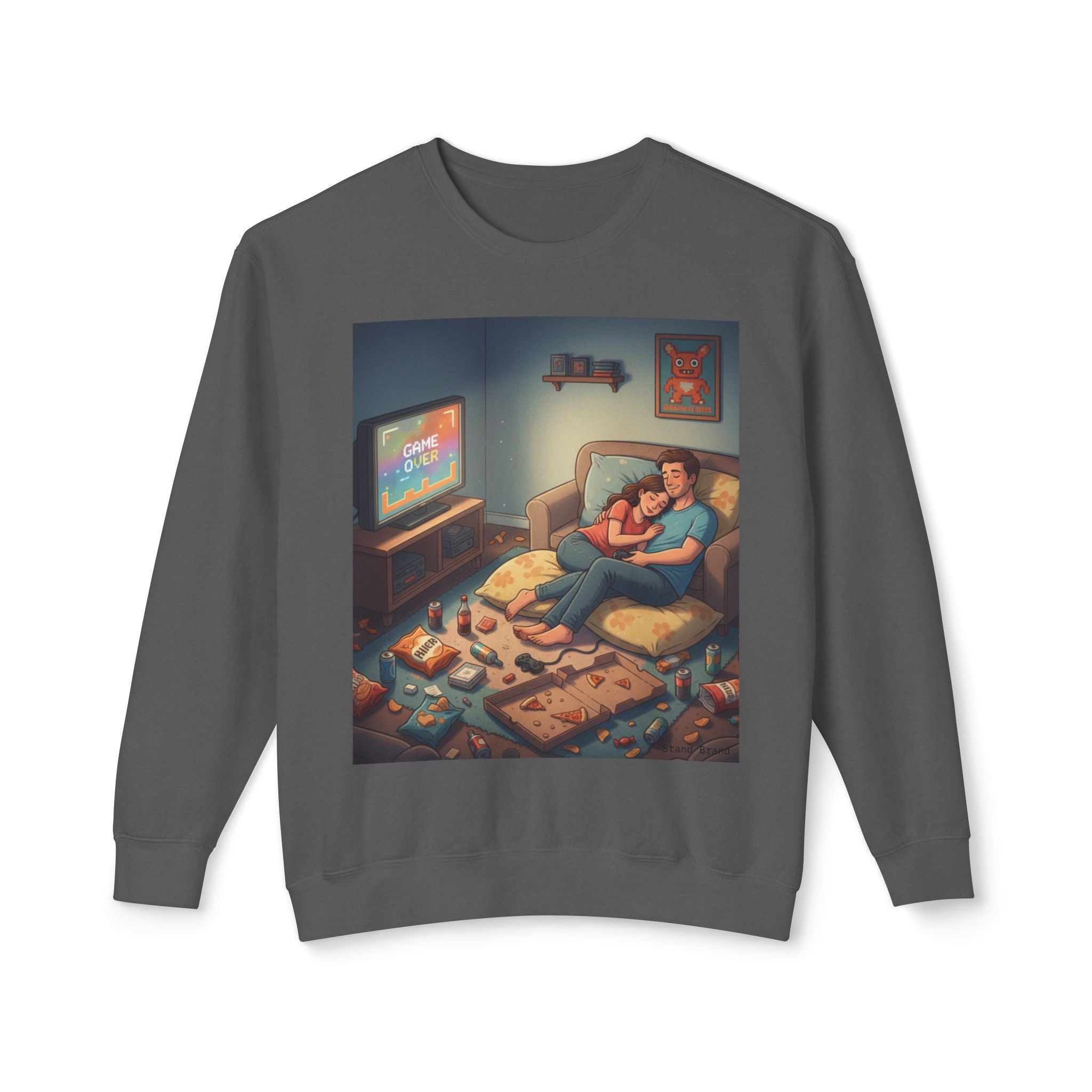 Gamer Couple Crewneck Sweatshirt