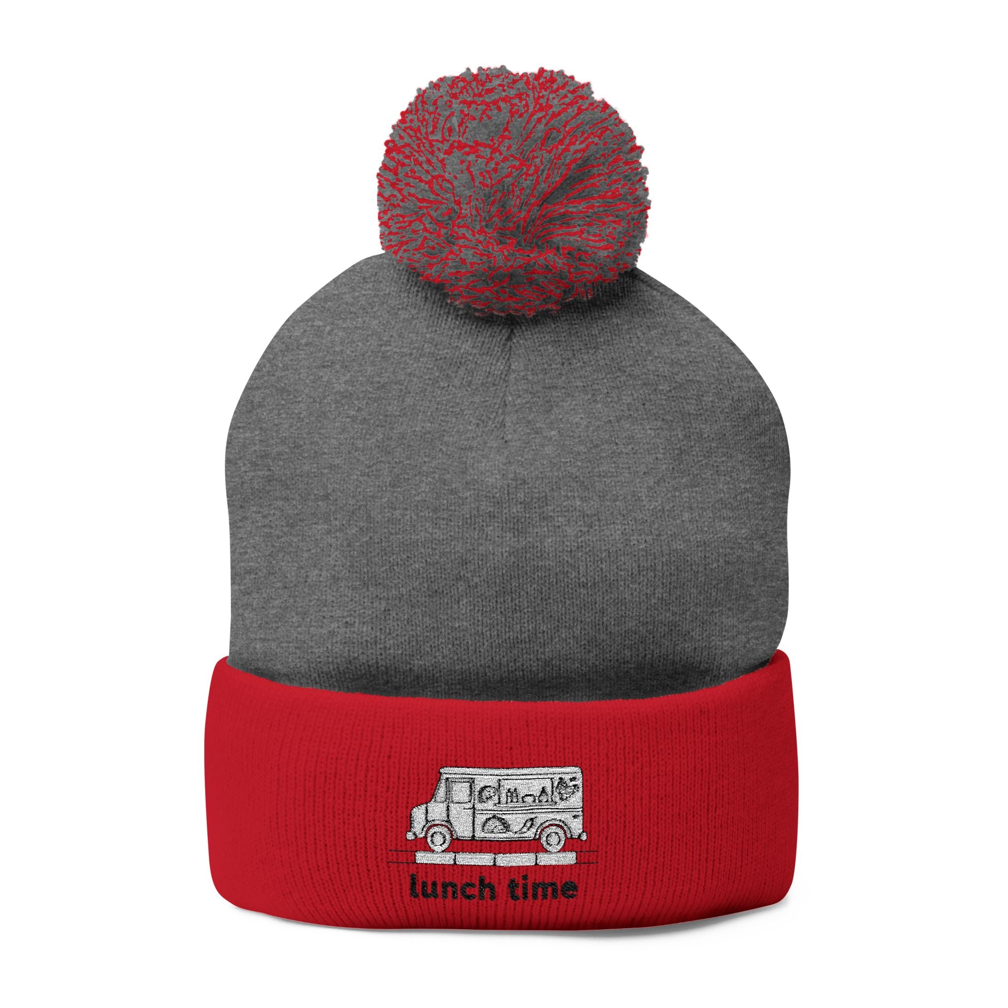 Lunch Time Pom Pom Beanie