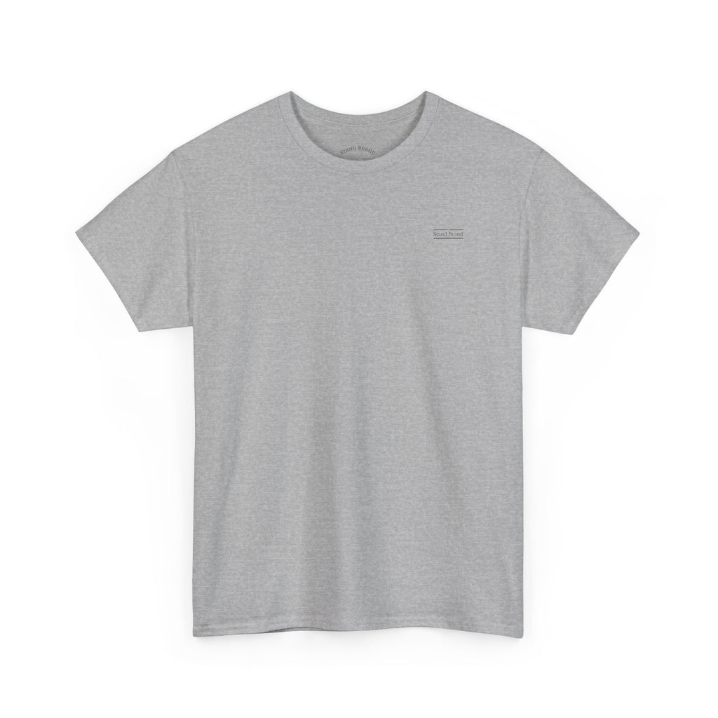 Doom Scroll Warning Tee (black logo)