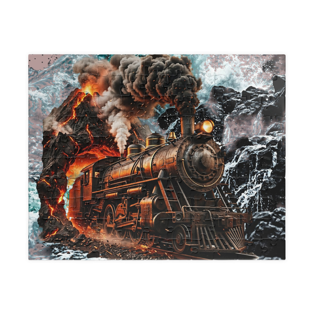 Impossible Train Puzzle (110, 252, 520, 1014-piece)