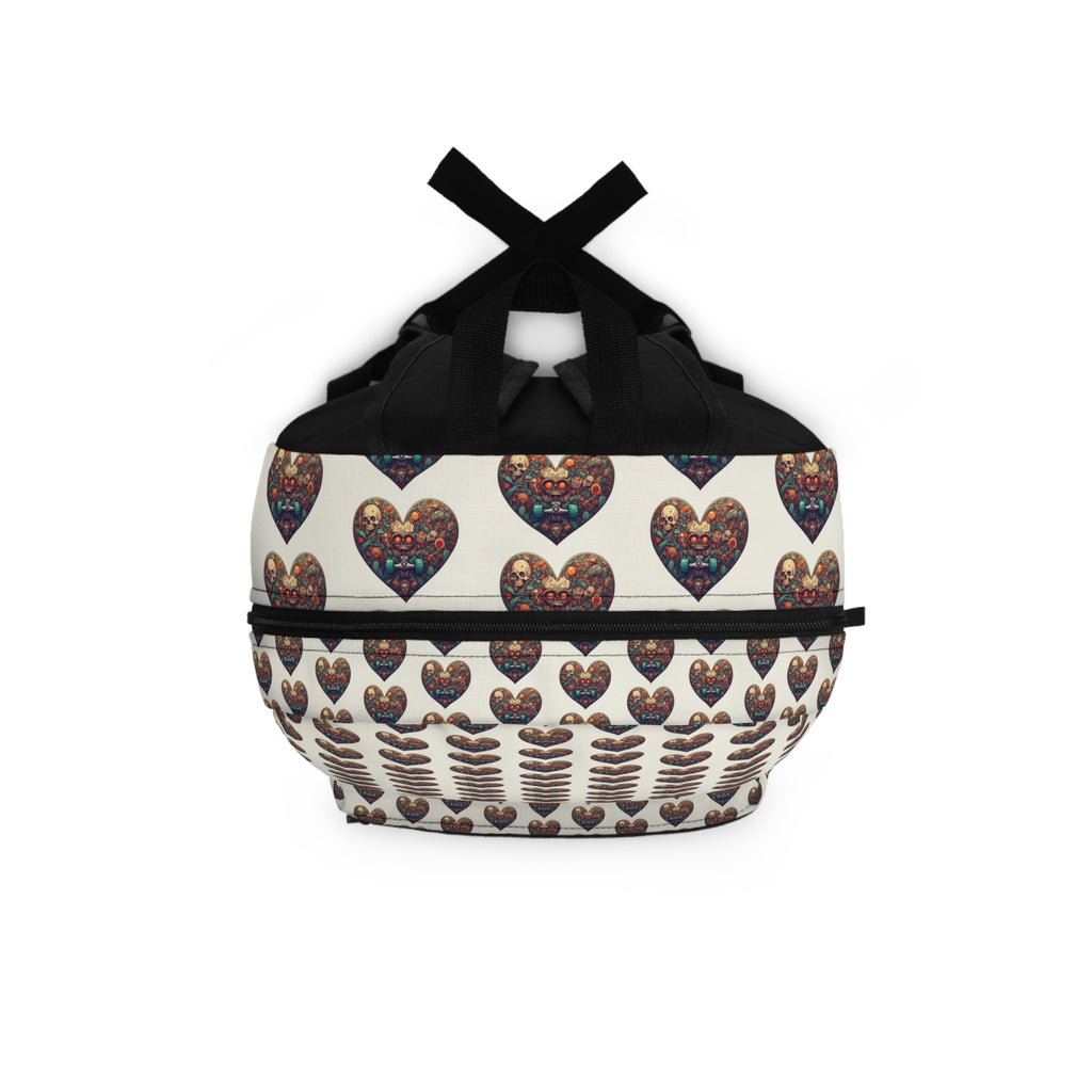 Skateboard Heart Backpack