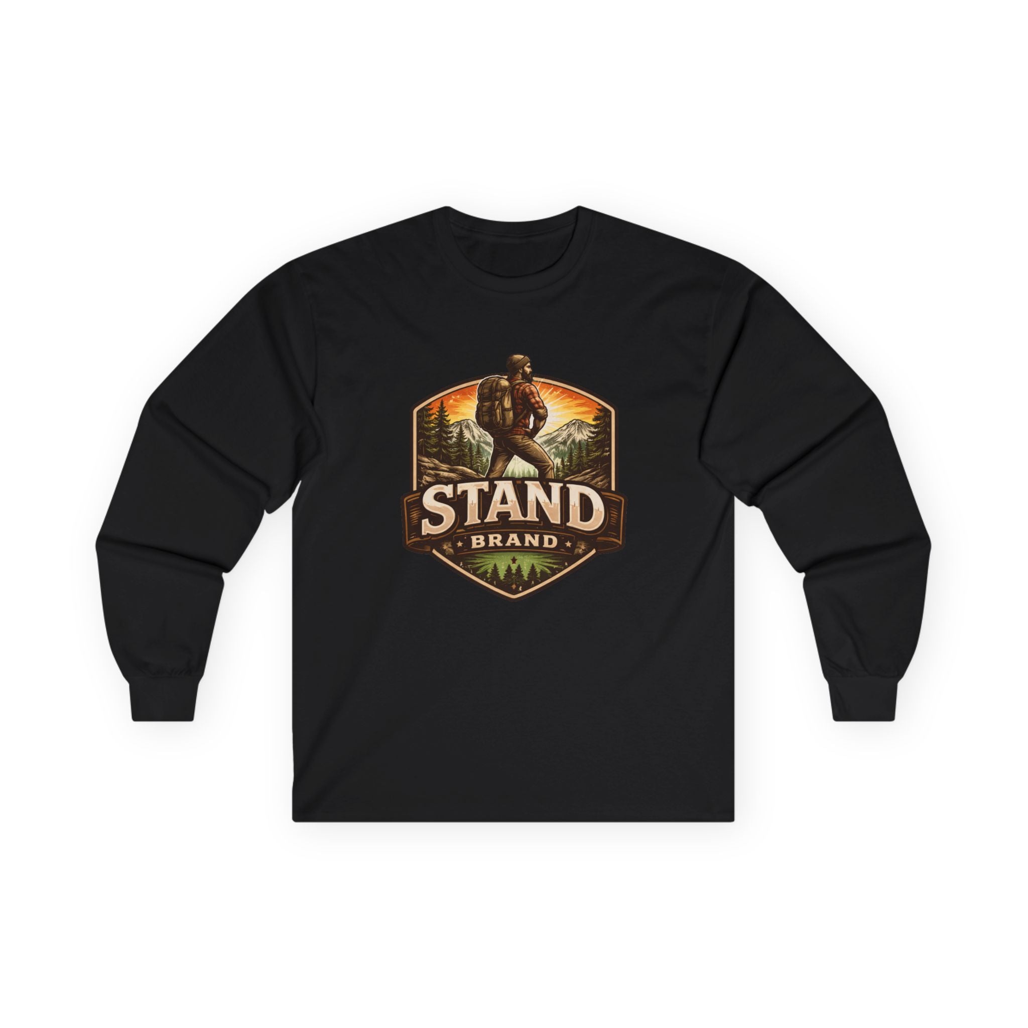 Hiker Logo Long Sleeve Tee
