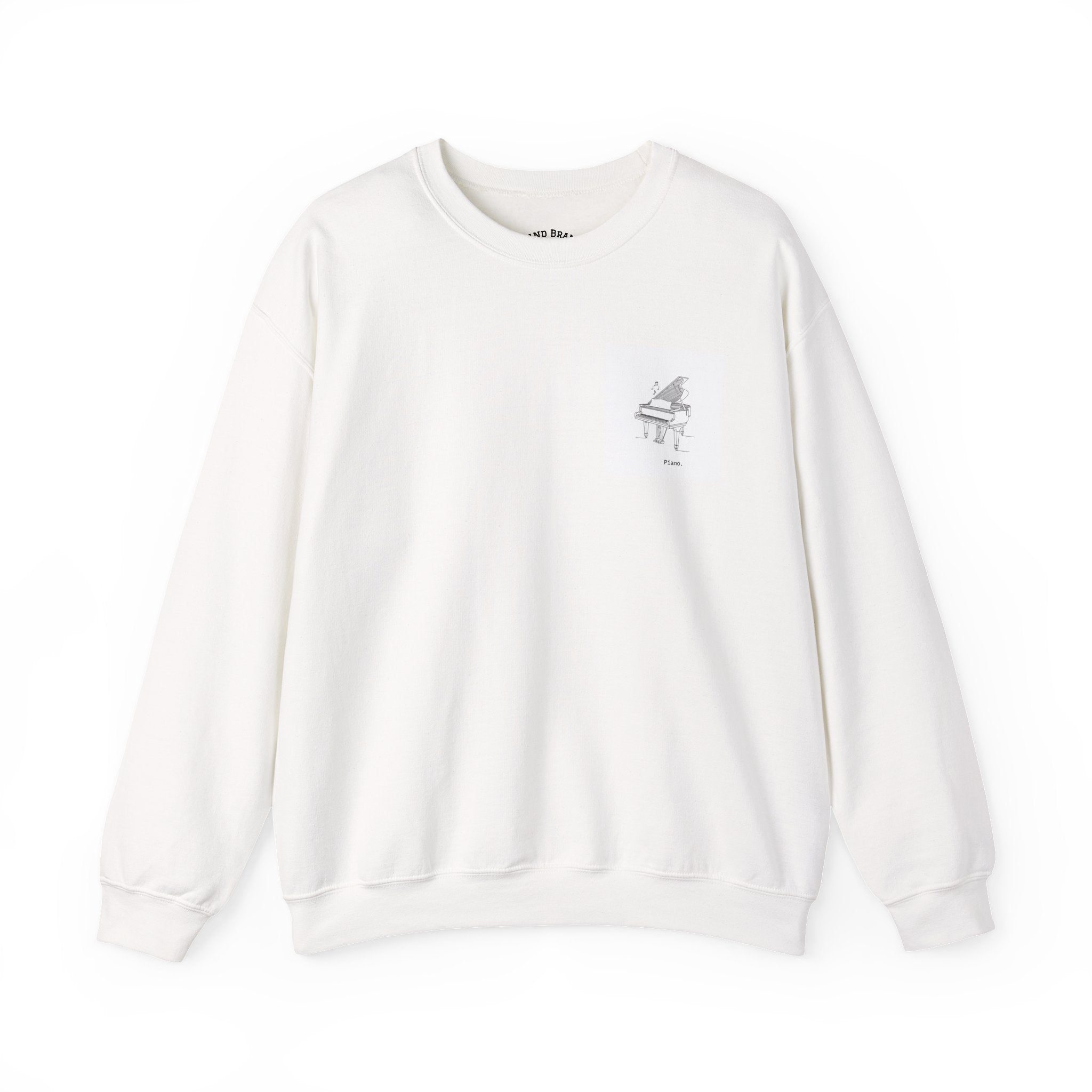Piano. Crewneck Sweatshirt
