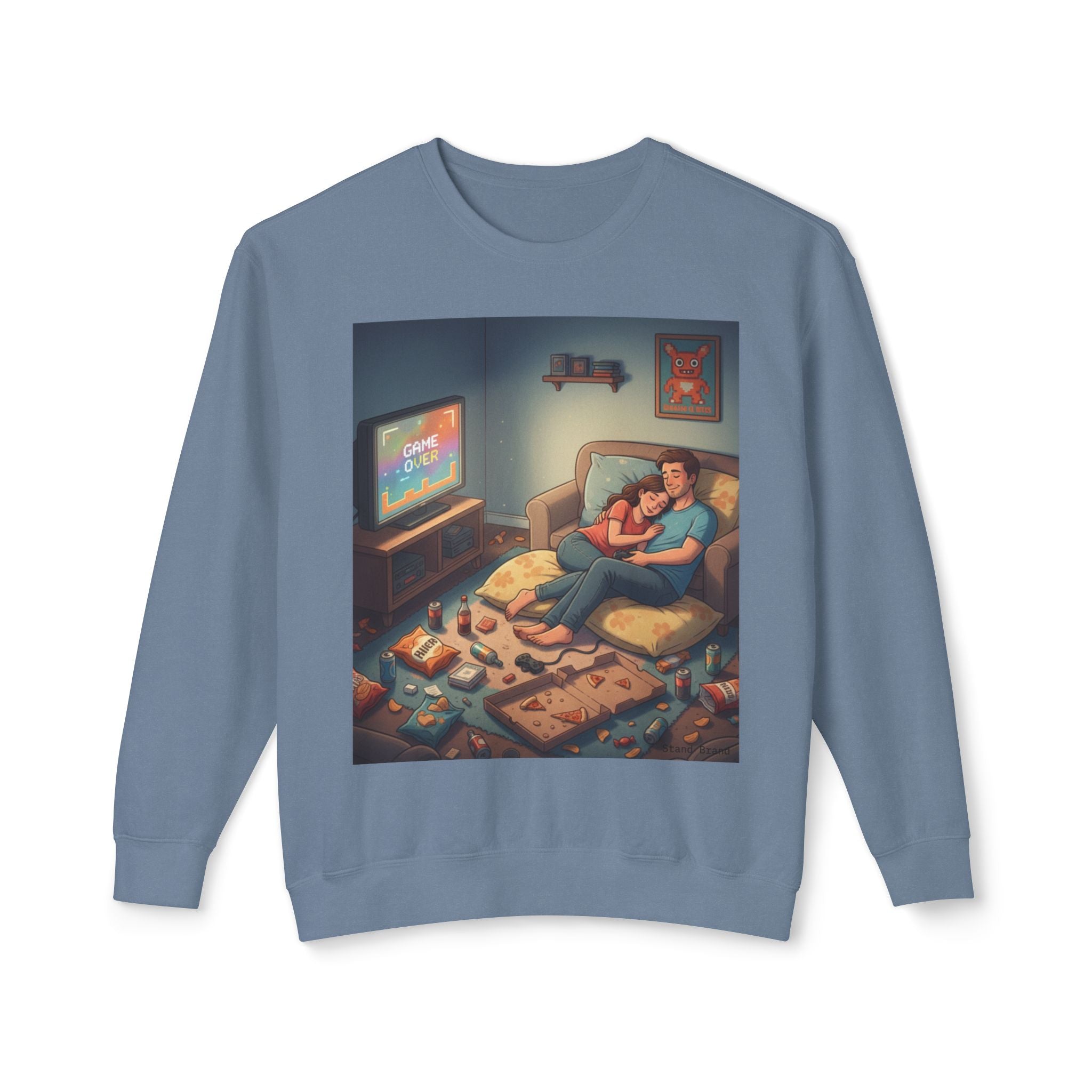 Gamer Couple Crewneck Sweatshirt