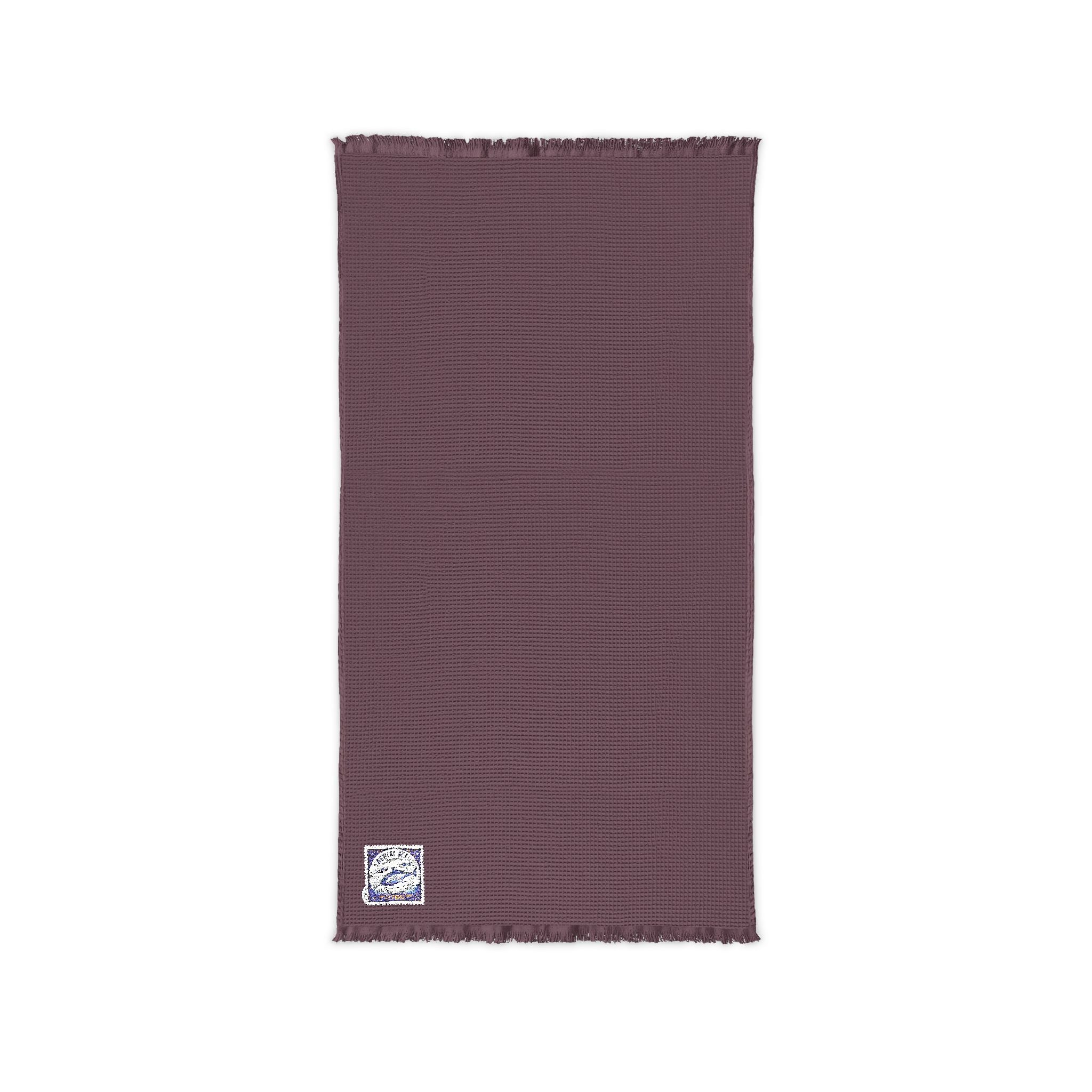 Cotton Waffle Throw (Embroidery)