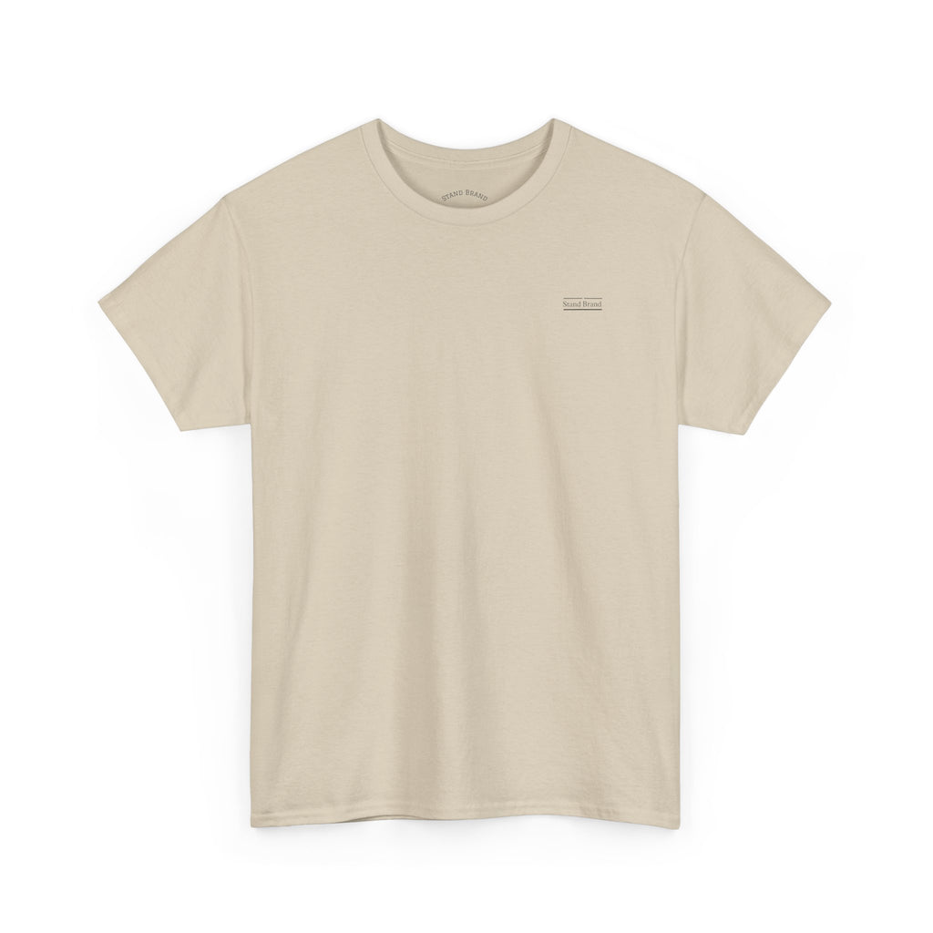 Doom Scroll Warning Tee (black logo)