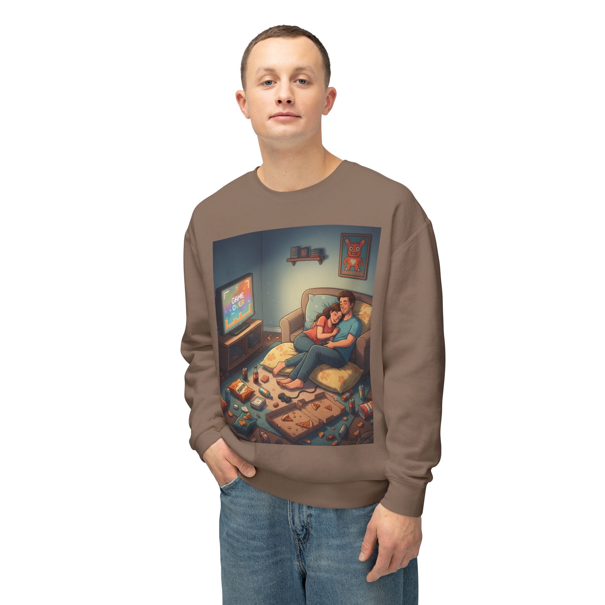 Gamer Couple Crewneck Sweatshirt
