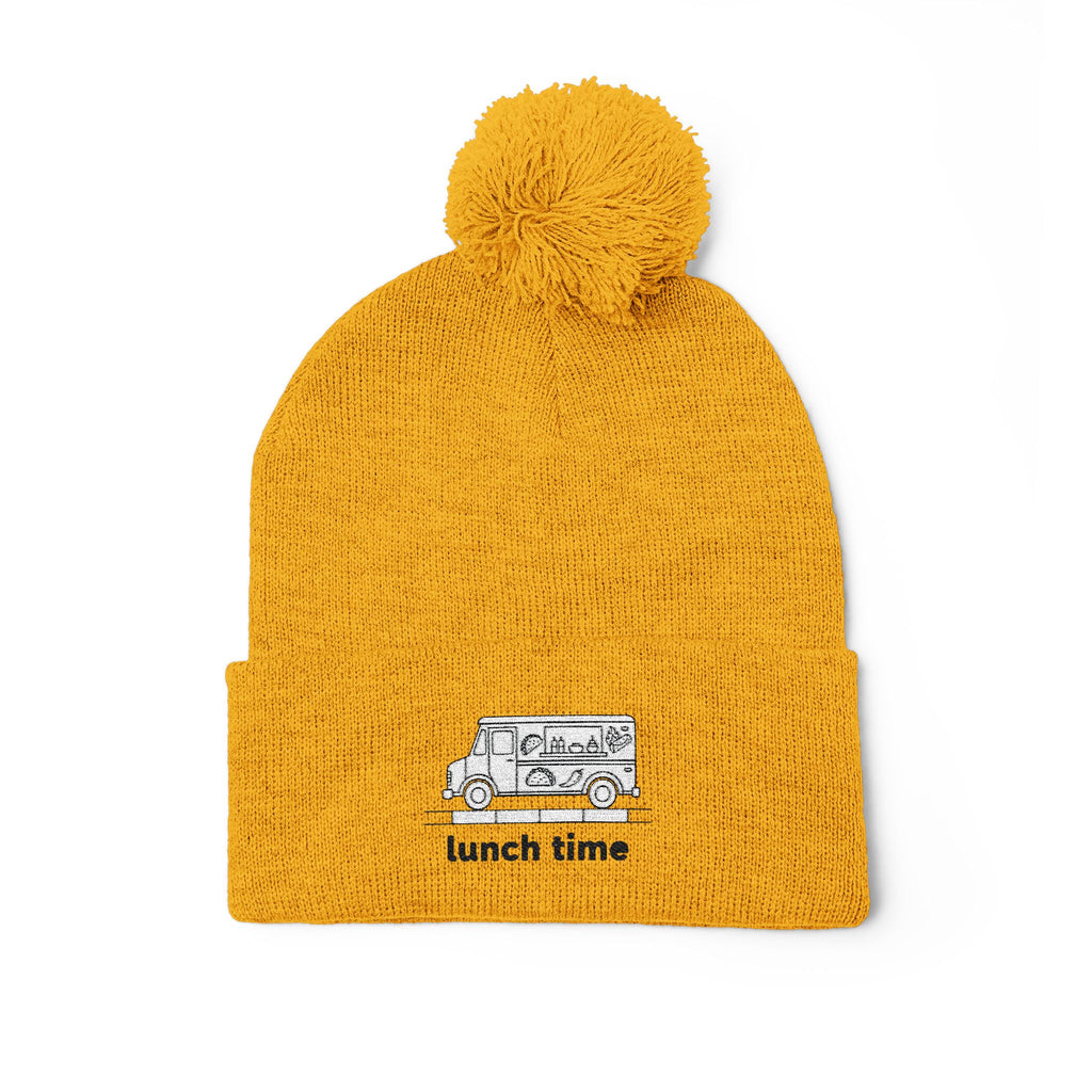 Lunch Time Pom Pom Beanie