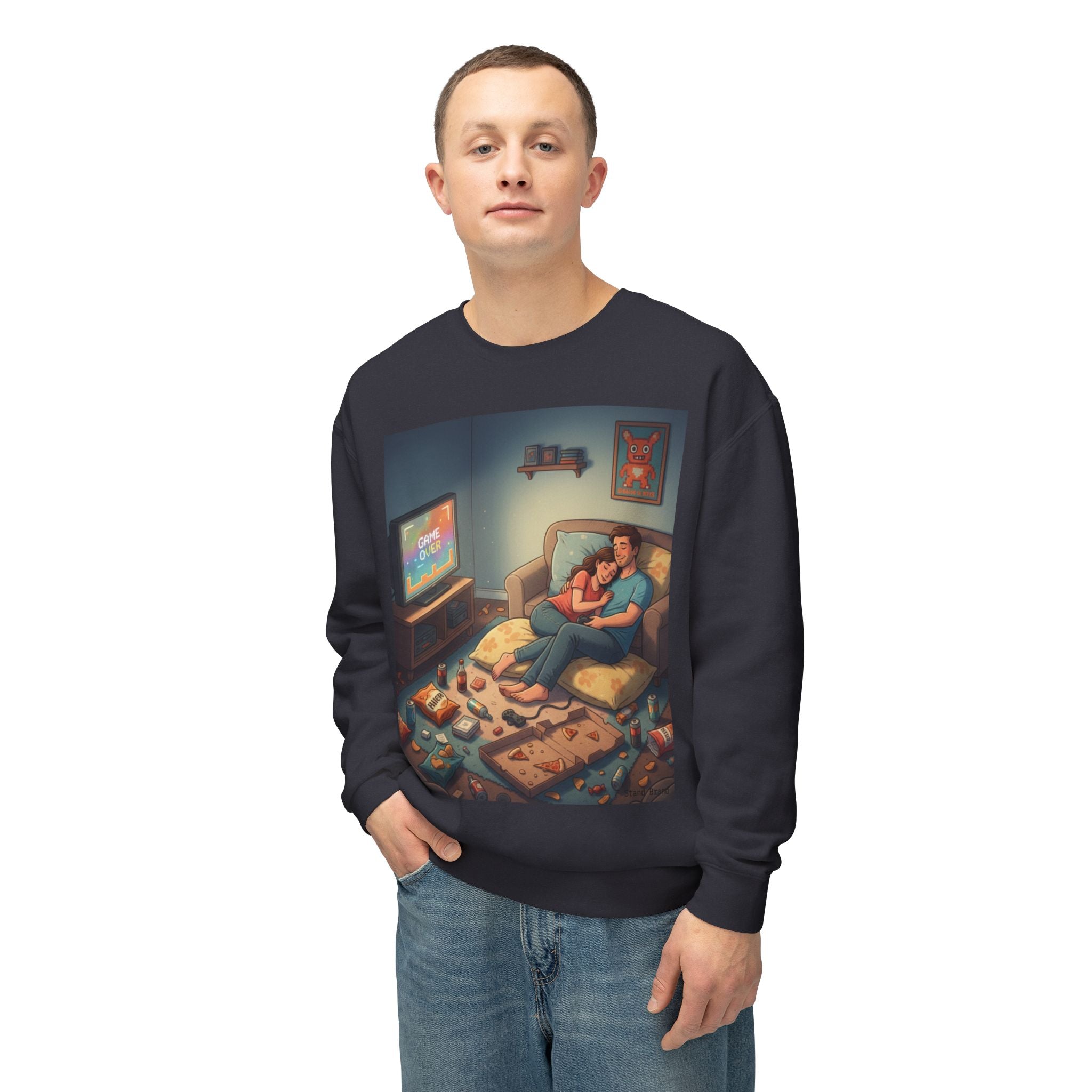 Gamer Couple Crewneck Sweatshirt
