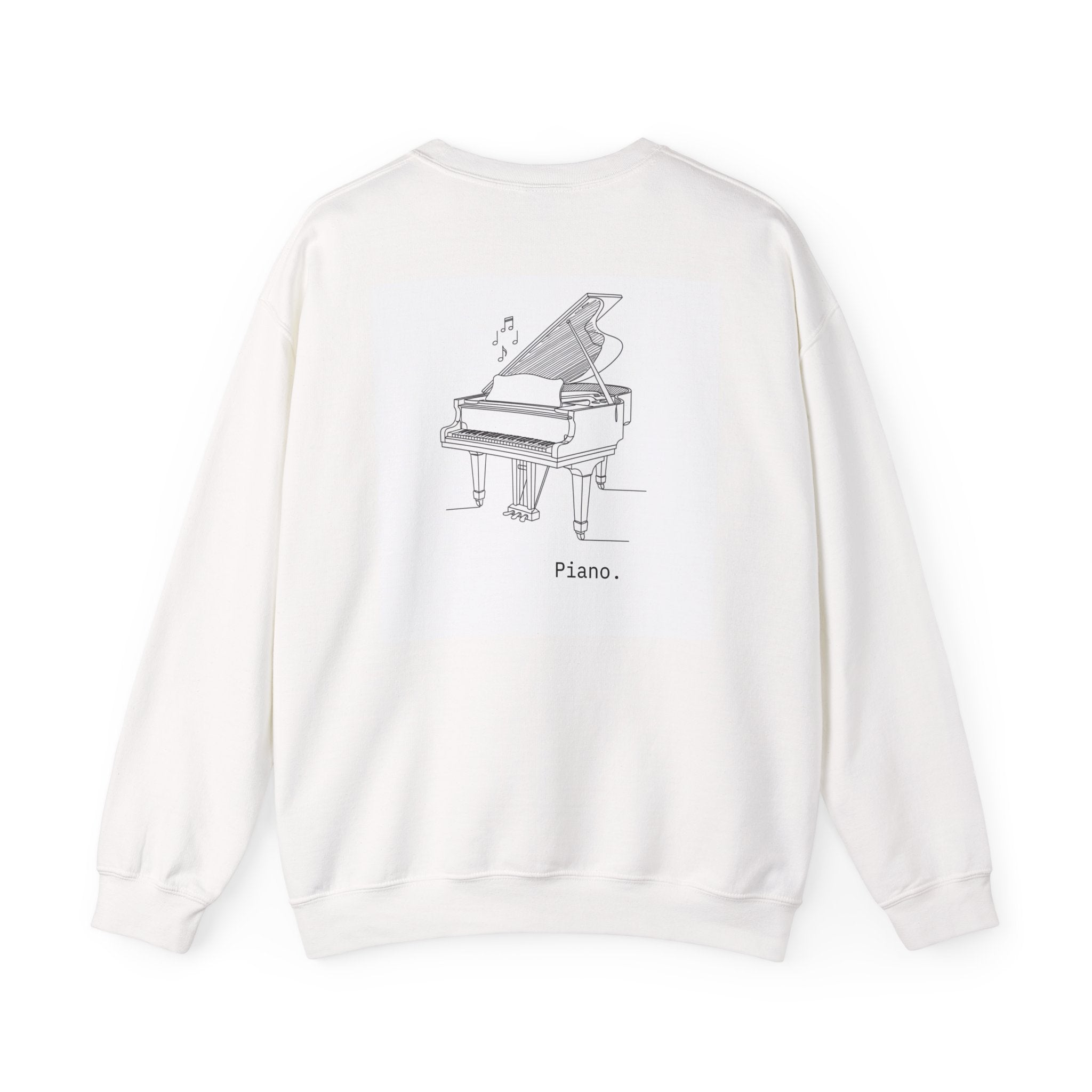 Piano. Crewneck Sweatshirt