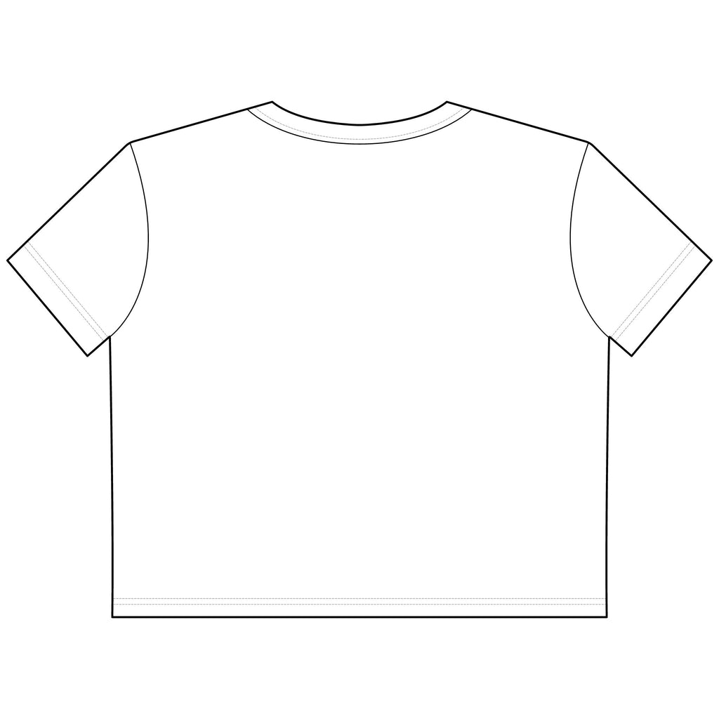 Flowers Women's Cropped Boxy Tee