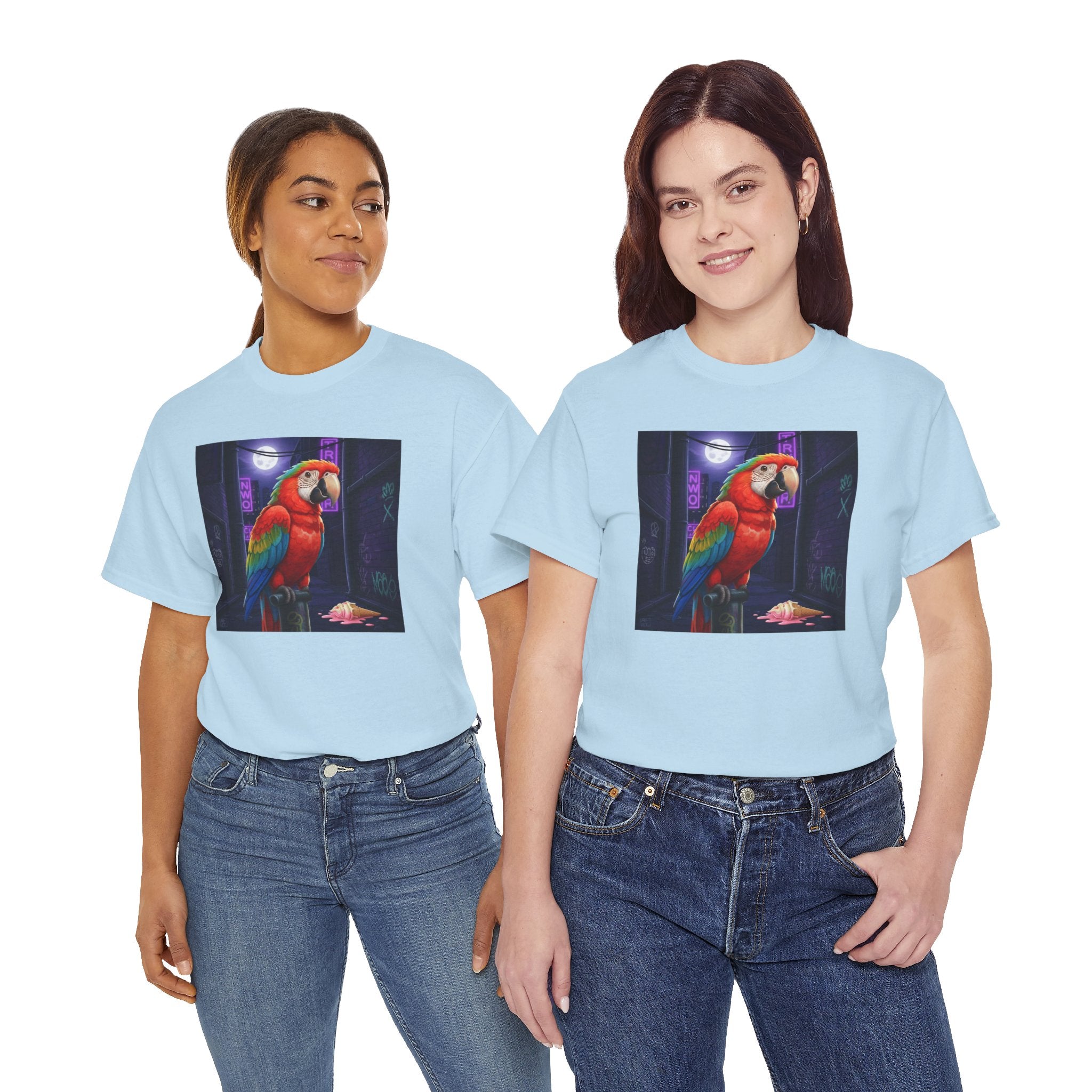 Parrot in an Alley Tee