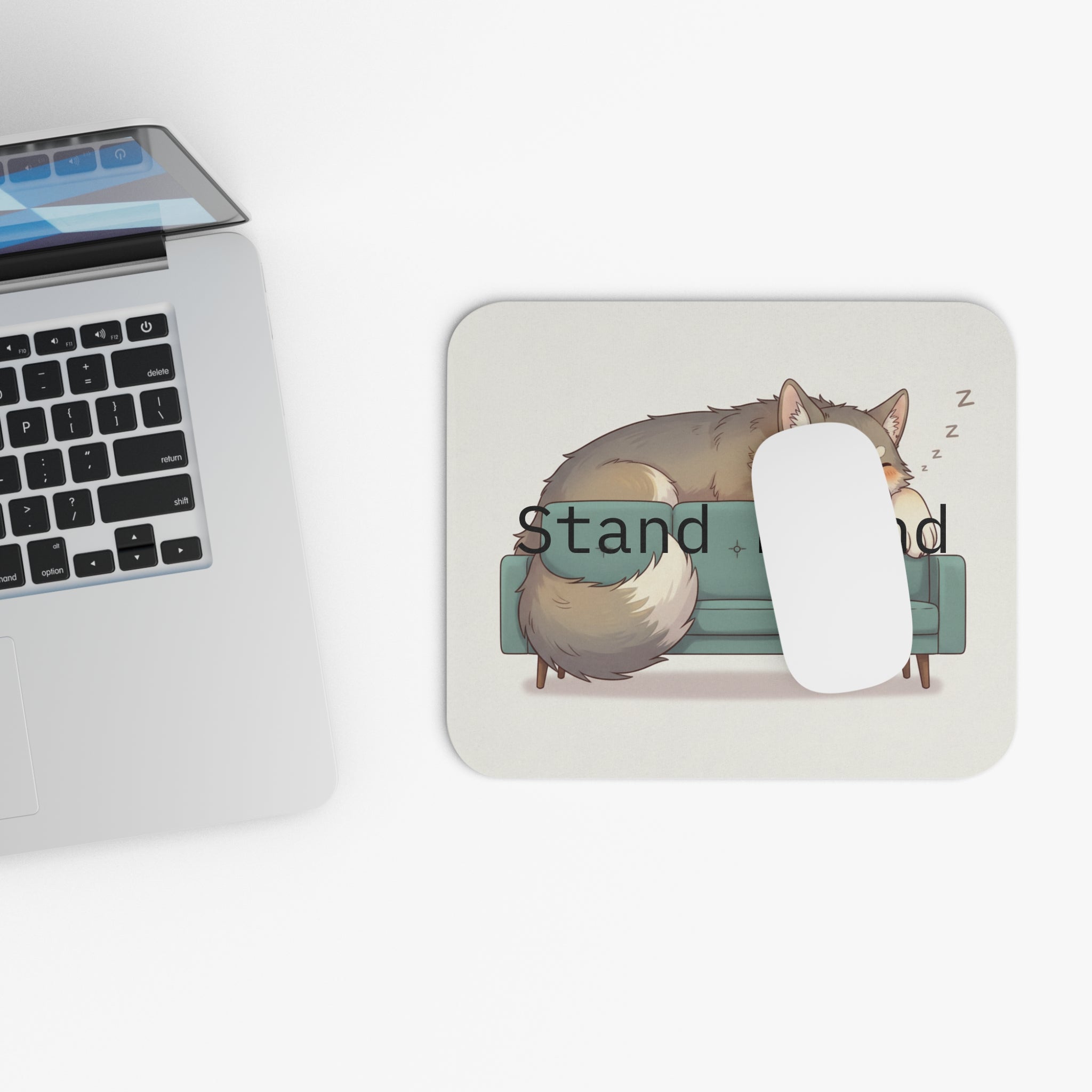 Couch Nap Mouse Pad (Rectangle)