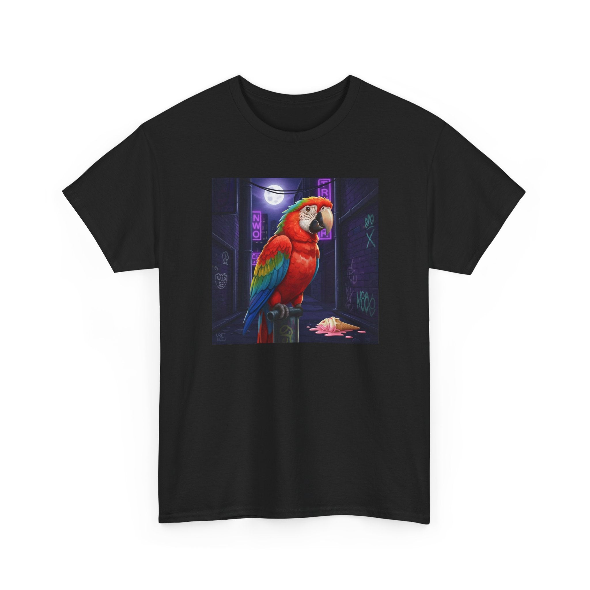 Parrot in an Alley Tee