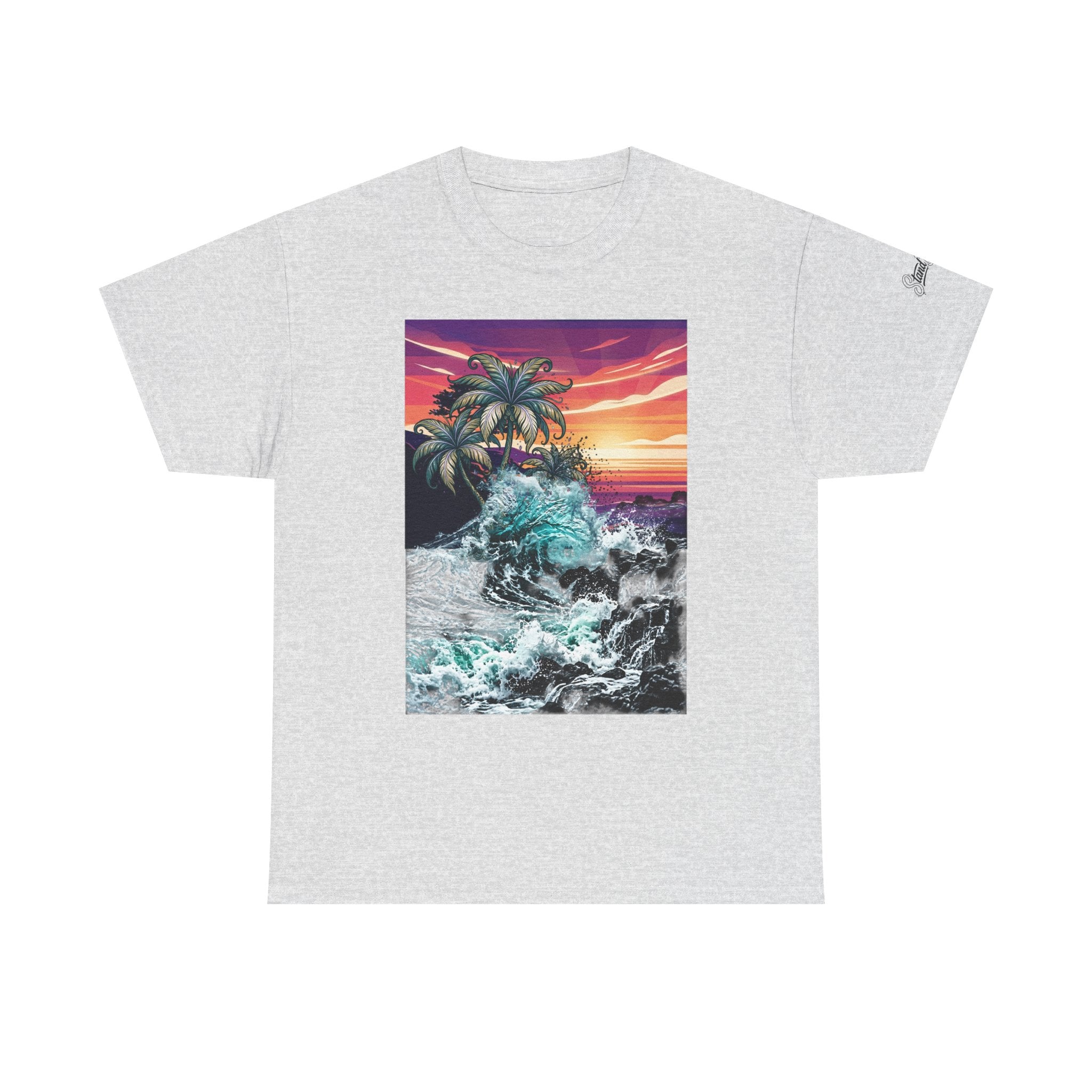 Beach Day Collage Tee